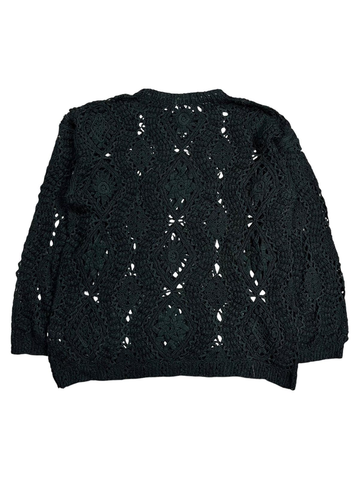 Japanese Brand 2000s Yoshiyuki Konishi - Hand Knit Sweater Size US M / EU 48-50 / 2 - 4 Thumbnail