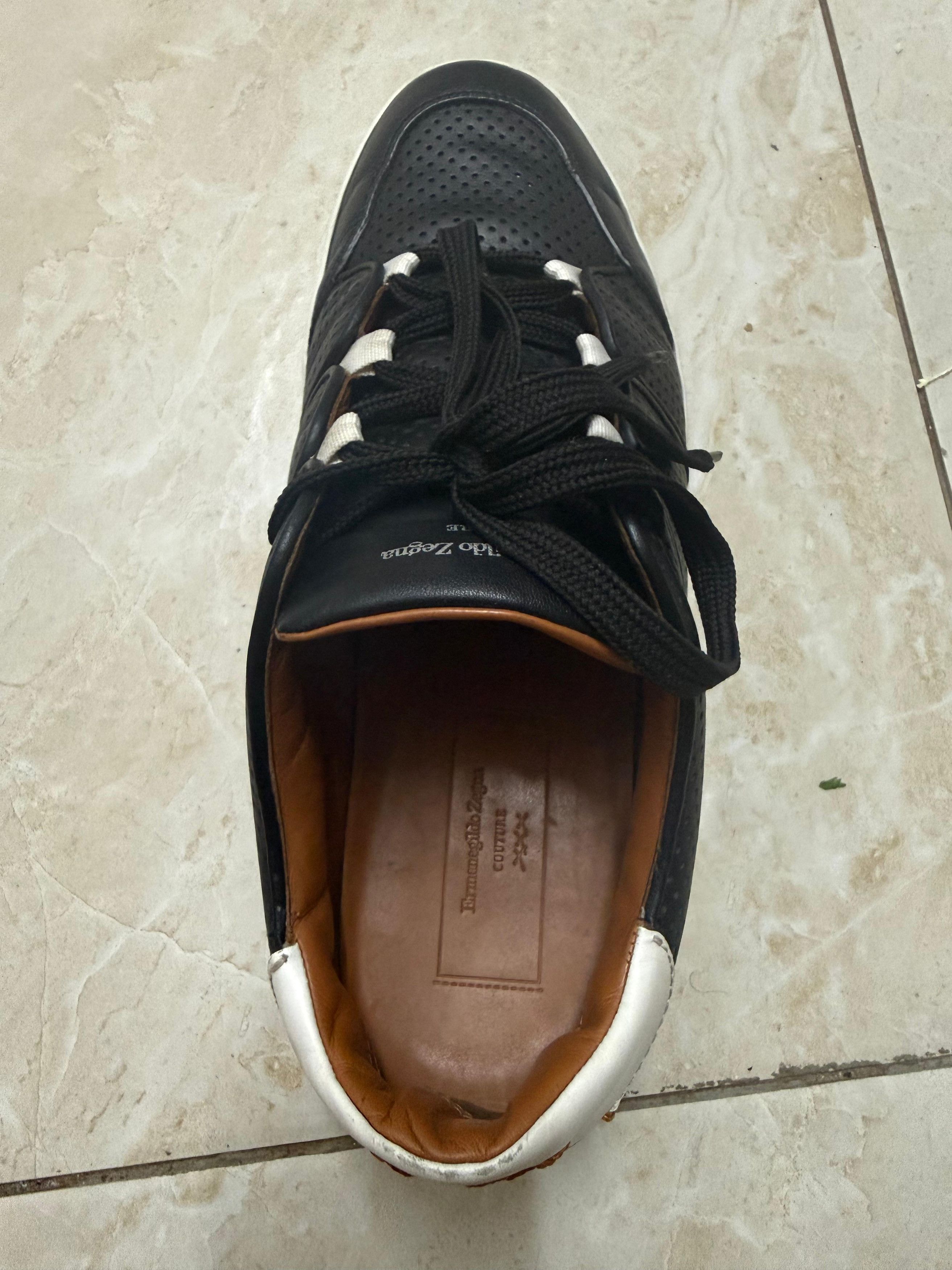 Ermenegildo Zegna Ermenegildo zegna Tiziano leather sneaker Size US 9.5 / EU 42-43 - 6 Thumbnail