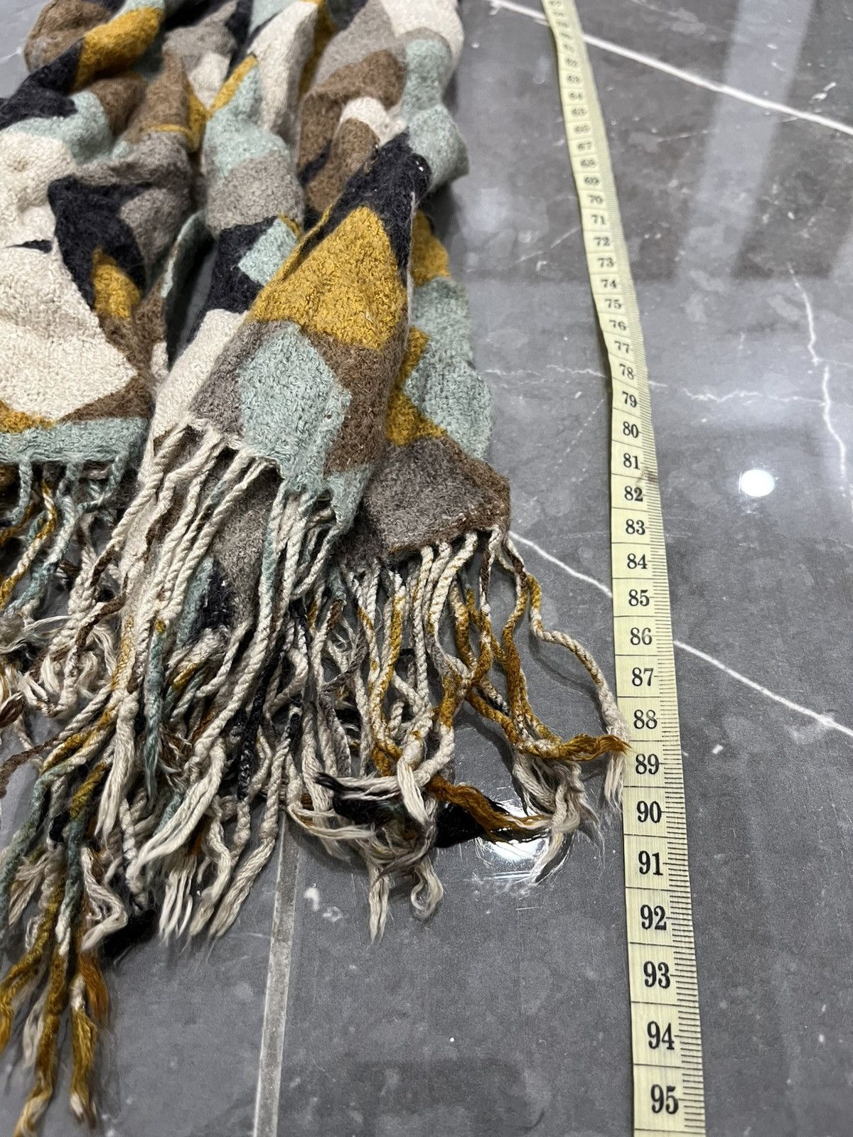 If Six Was Nine × Japanese Brand × Le Grande Bleu (L.G.B.) Renoma stars knit scraft kmrii styled Size ONE SIZE - 2 Thumbnail