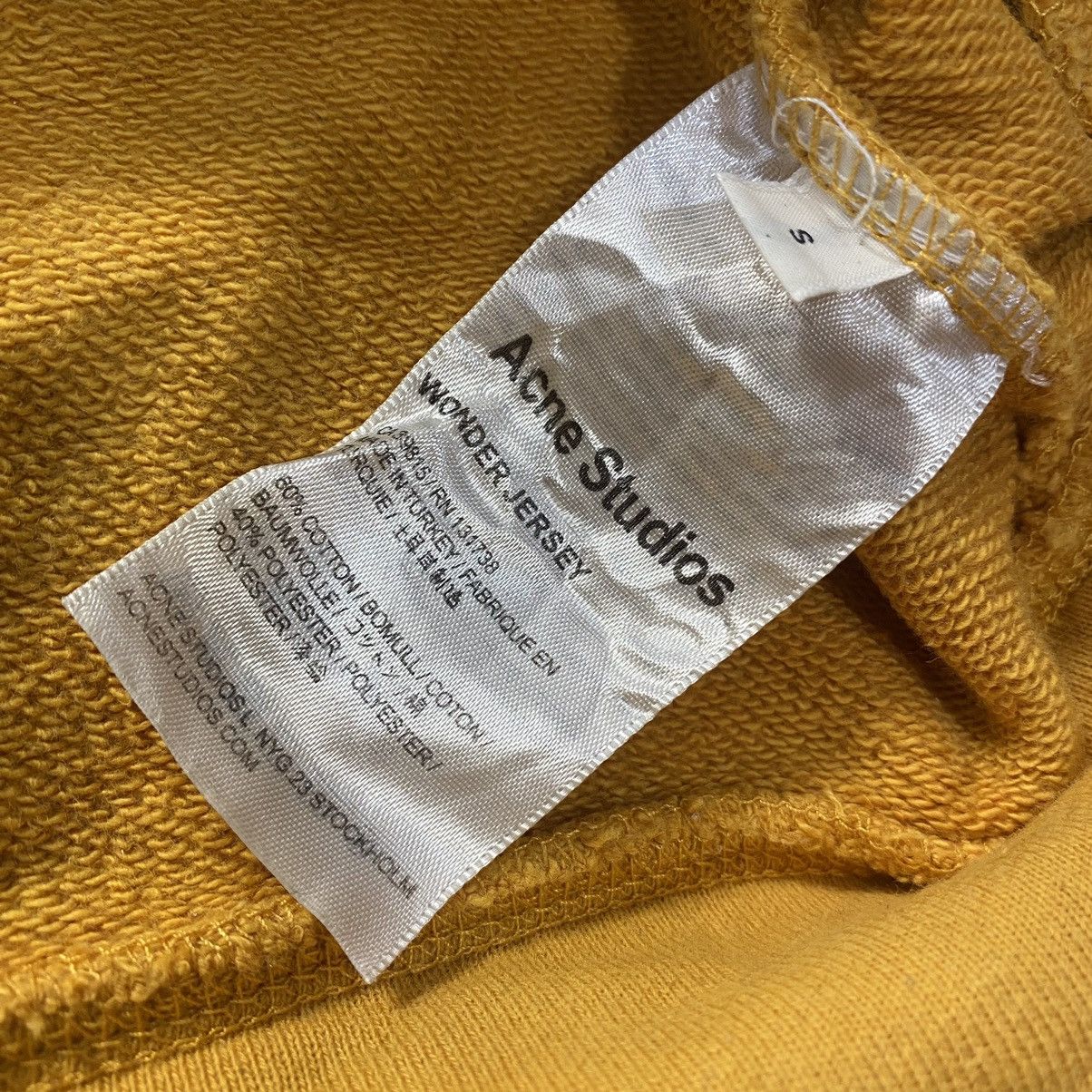 Acne Studios Acne Studios Wonder Jersey Cropped Hoodie Size S / US 4 / IT 40 - 4 Thumbnail