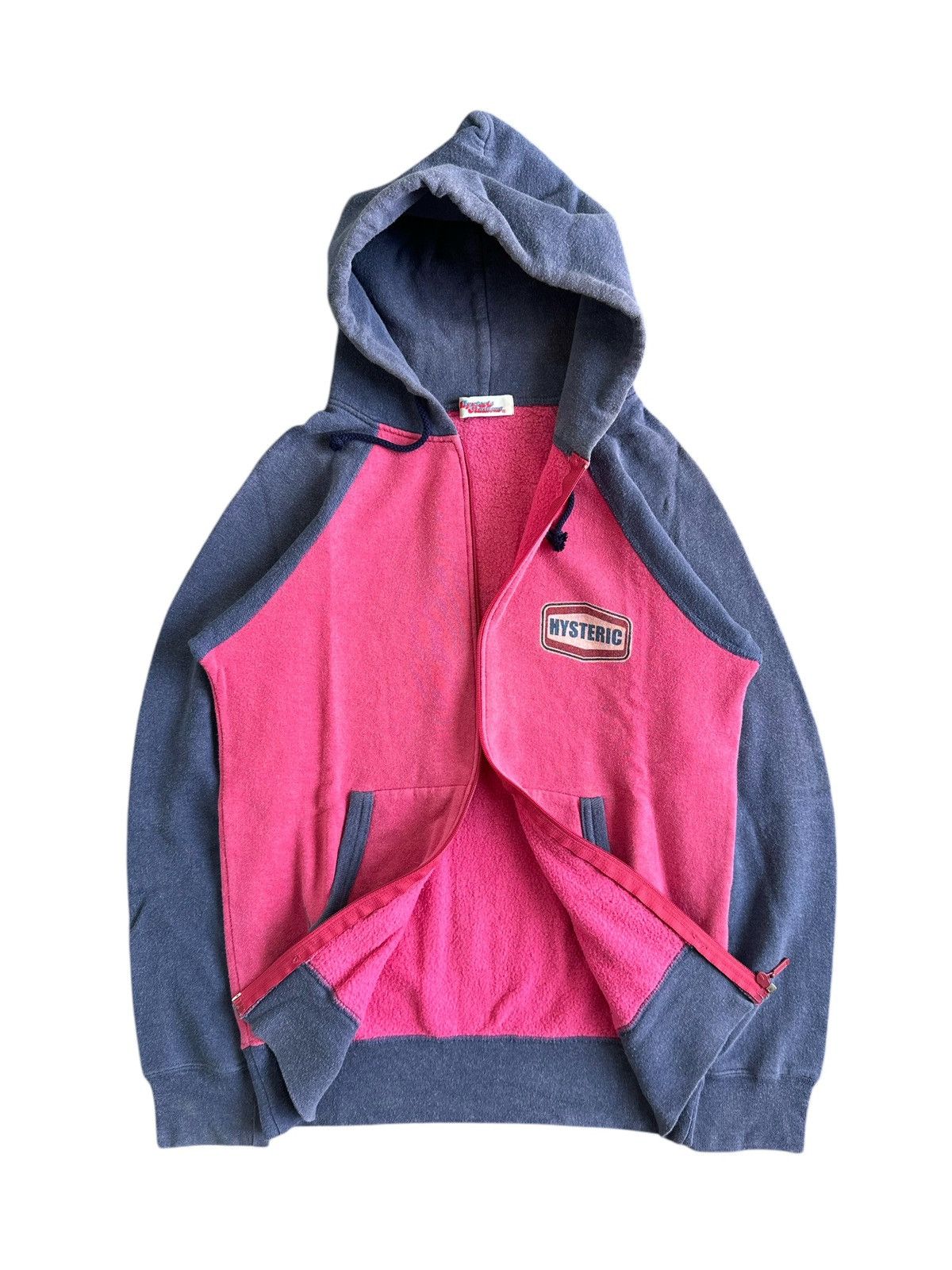 Hysteric Glamour VINTAGE HYSTERIC GLAMOUR COLOUR BLOCK HOODIE Size US S / EU 44-46 / 1 - 8 Thumbnail