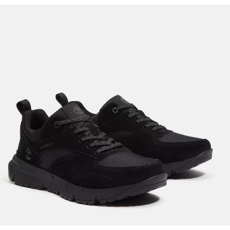 Timberland TIMBERLAND MEN'S 8.5 VOYAGER PARK LOW LACE SNEAKER BLACKOUT Size US 8.5 / EU 41-42 - 3 Thumbnail