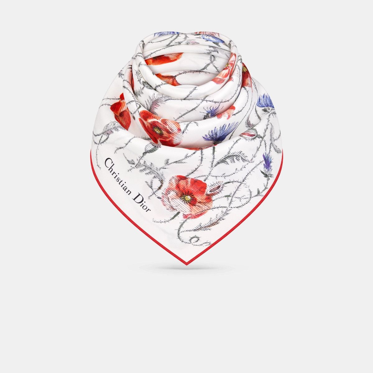 Dior o1bcso1str0226 Size:OS/Zodiac 70 Square Scarf in Multicolor Size ONE SIZE - 3 Thumbnail