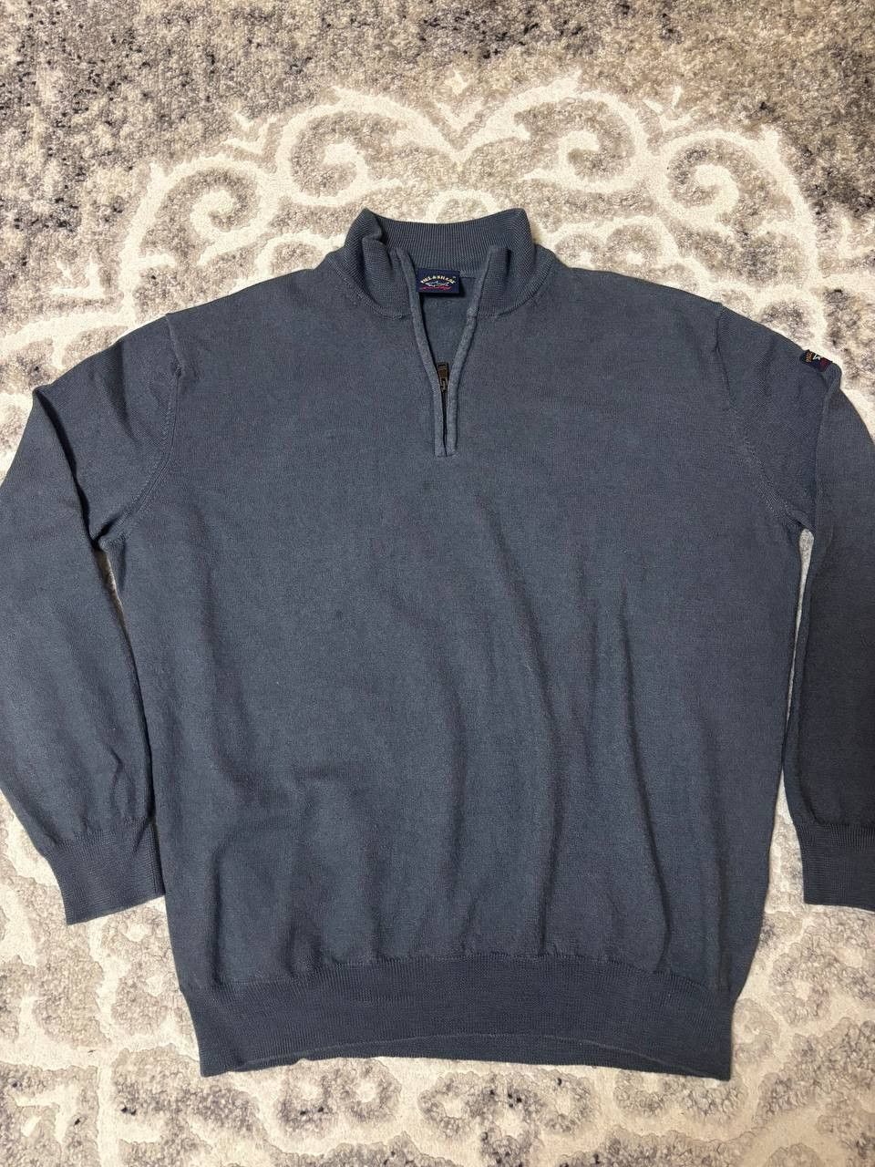 Paul & Shark Paul & Shark Yachting Virgin Wool Half-Zip Sweater Riri Size US XL / EU 56 / 4 - 3 Thumbnail