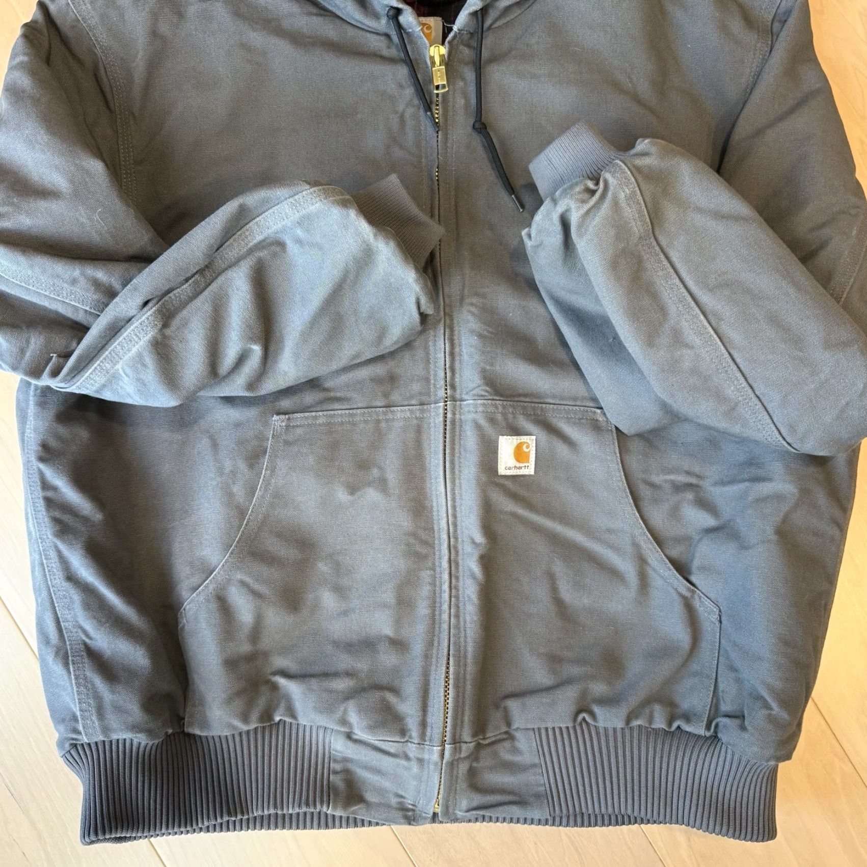 Carhartt VINTAGE Carhartt Huntsman Active Jacket XL Gray Plaid Lined Heavy Workwear Outerwear Size US XL / EU 56 / 4 - 5 Thumbnail