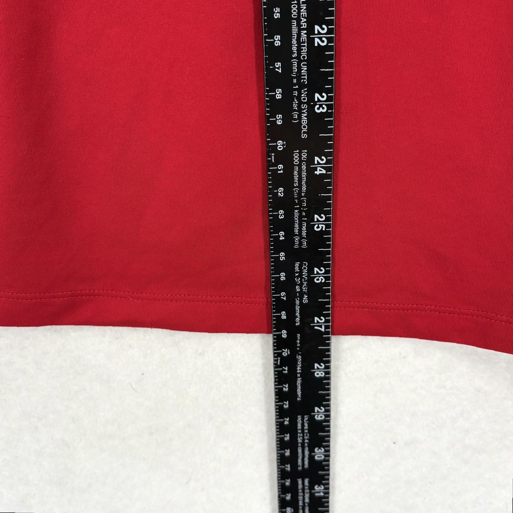 Nike Nike Pro Combat Dri-FIT Shirt Mens M Red Short Sleeve Gym Training Size US M / EU 48-50 / 2 - 7 Thumbnail