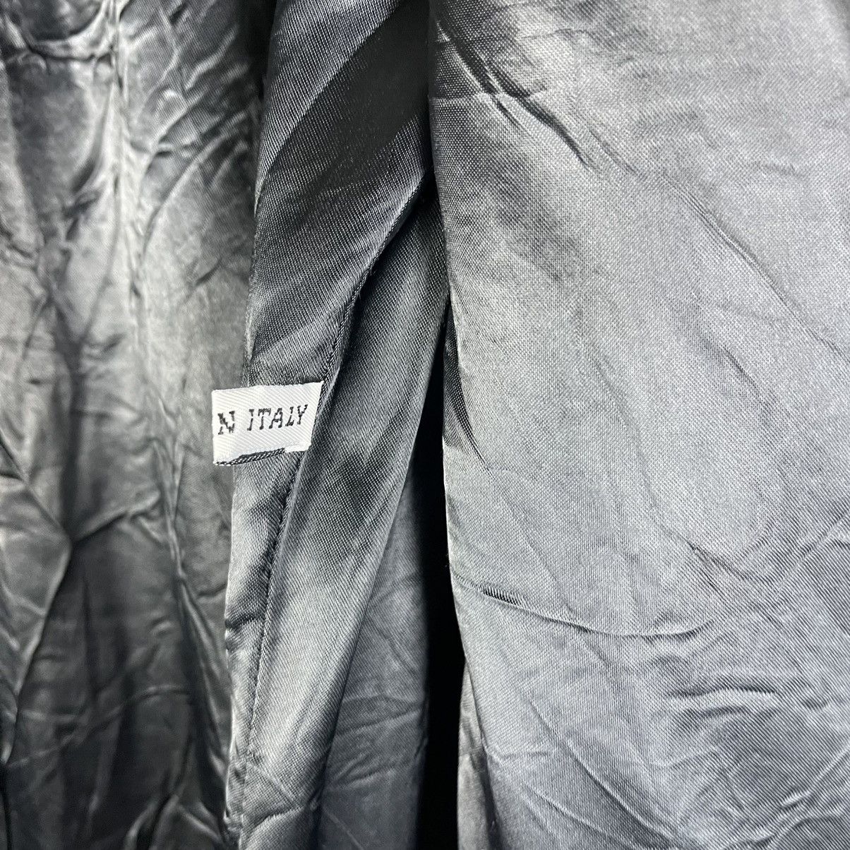 Ann Demeulemeester Ann Demeulemeester Archive Grey Tweed Double Breasted Coat Size XS / US 0-2 / IT 36-38 - 8 Thumbnail