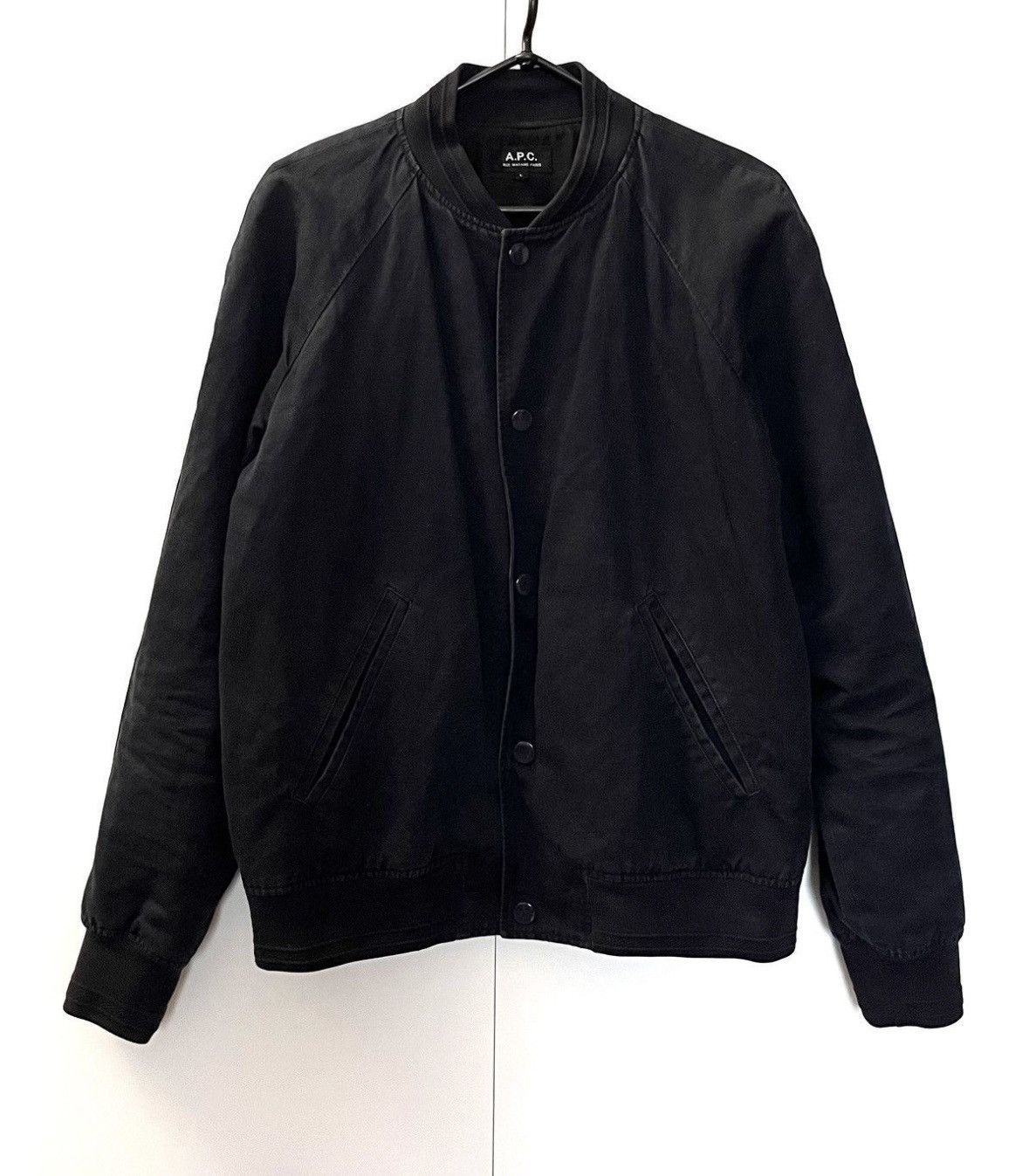 Navy Kenickie Teddy Dark Navy Bomber Jacket