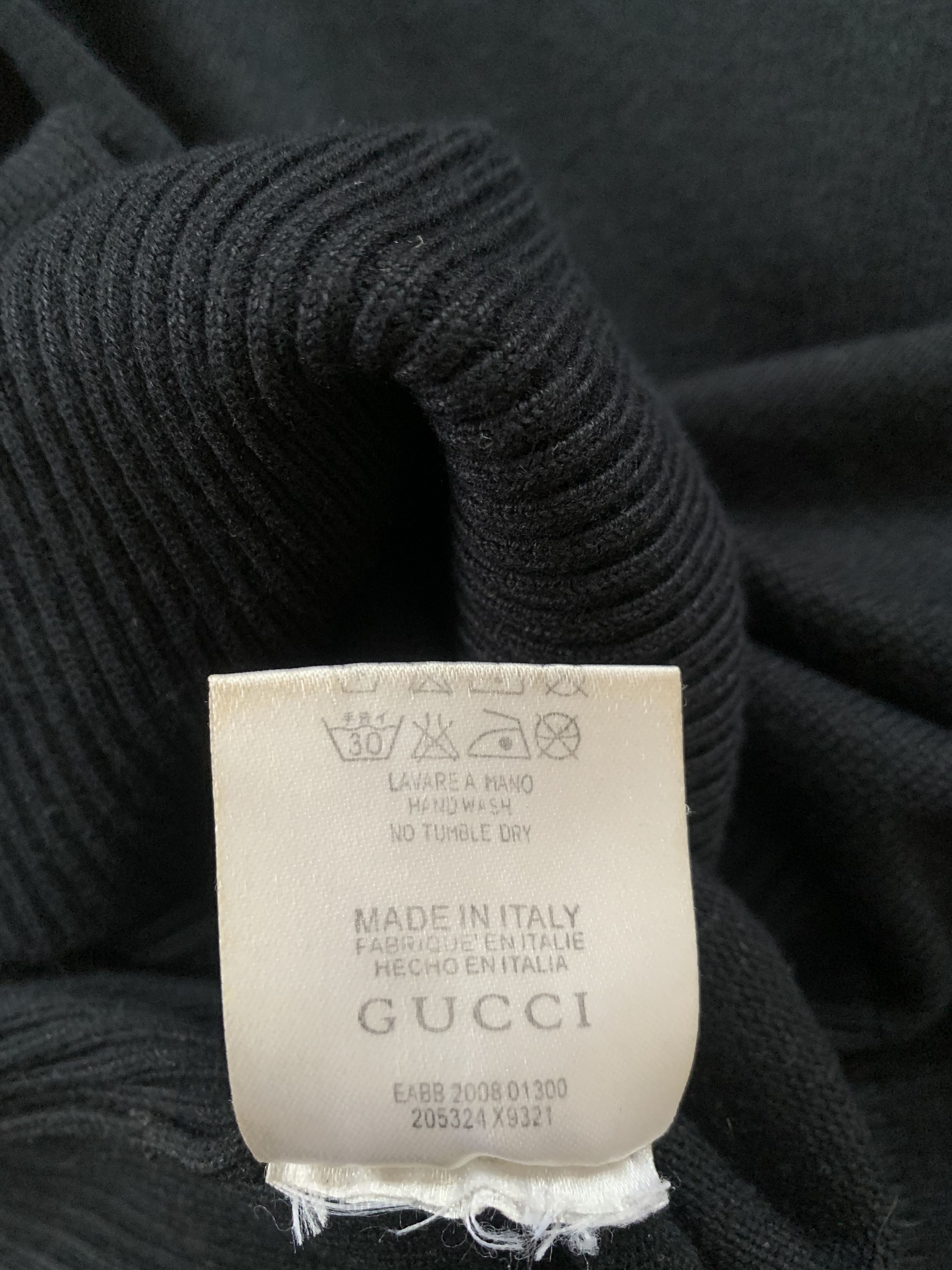 Gucci Gucci Black V-Neck Sweater Jumper Size M / US 6-8 / IT 42-44 - 9 Thumbnail