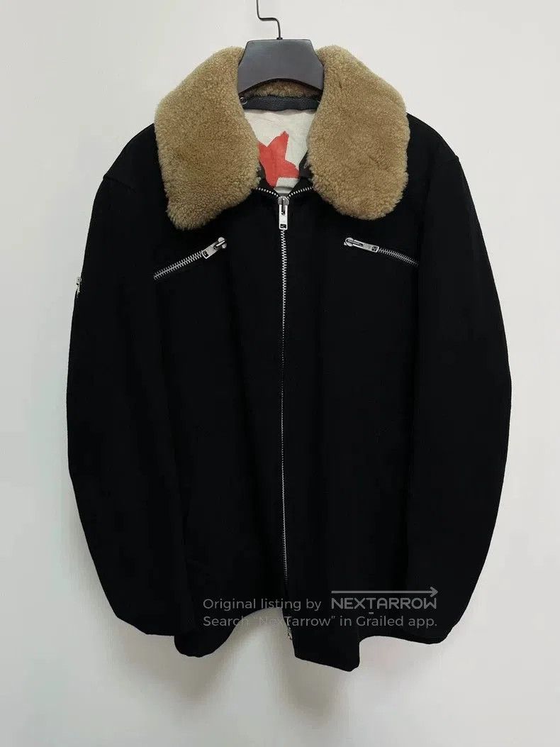 Yohji Yamamoto 04AW Fur Collar Jacket.