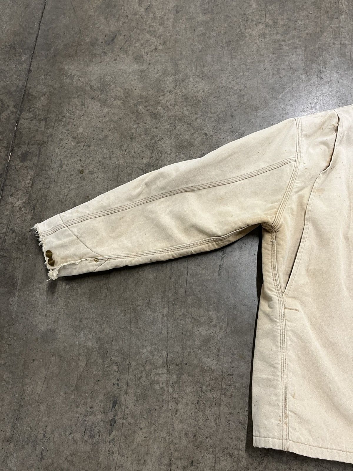 Carhartt × Vintage Carhartt chore jacket vintage blanket lined sun faded rare Size US XL / EU 56 / 4 - 11 Thumbnail