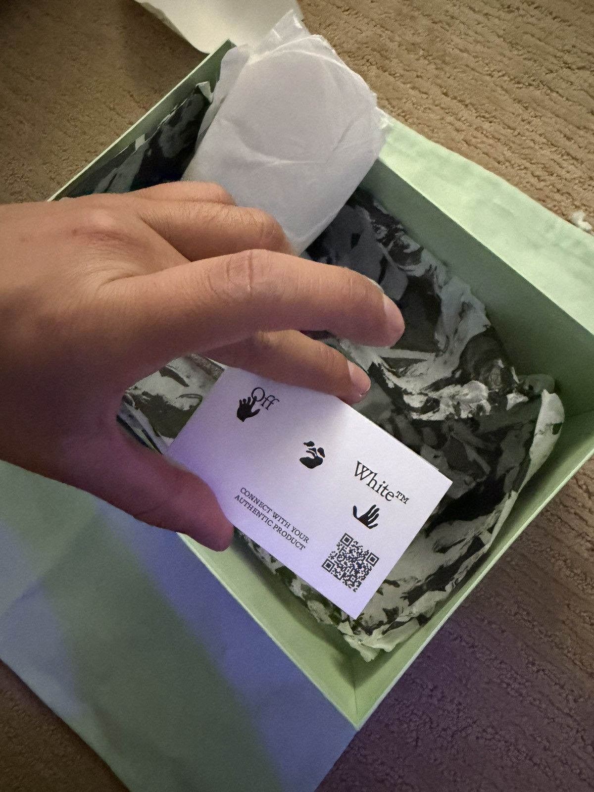 Off-White Off white dust bag and box Size ONE SIZE - 6 Thumbnail