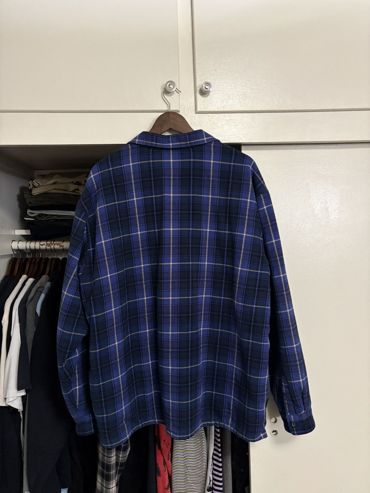 Supreme Supreme lined thermal flannel zip XL blue Size US XL / EU 56 / 4 - 2 Thumbnail