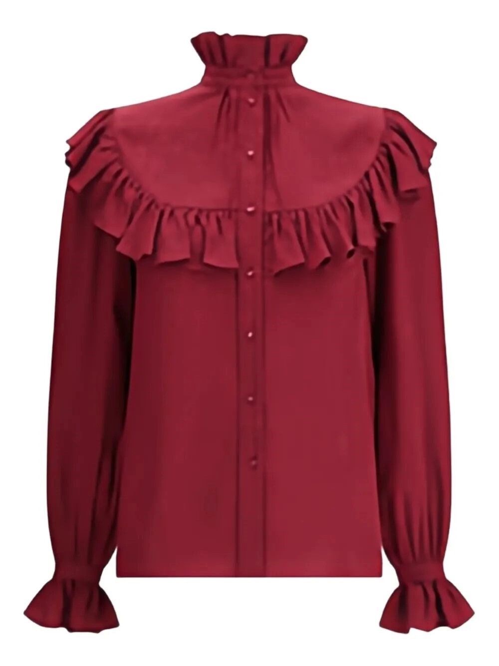 Saint Laurent Paris Blouse Size M / US 6-8 / IT 42-44 - 1 Thumbnail