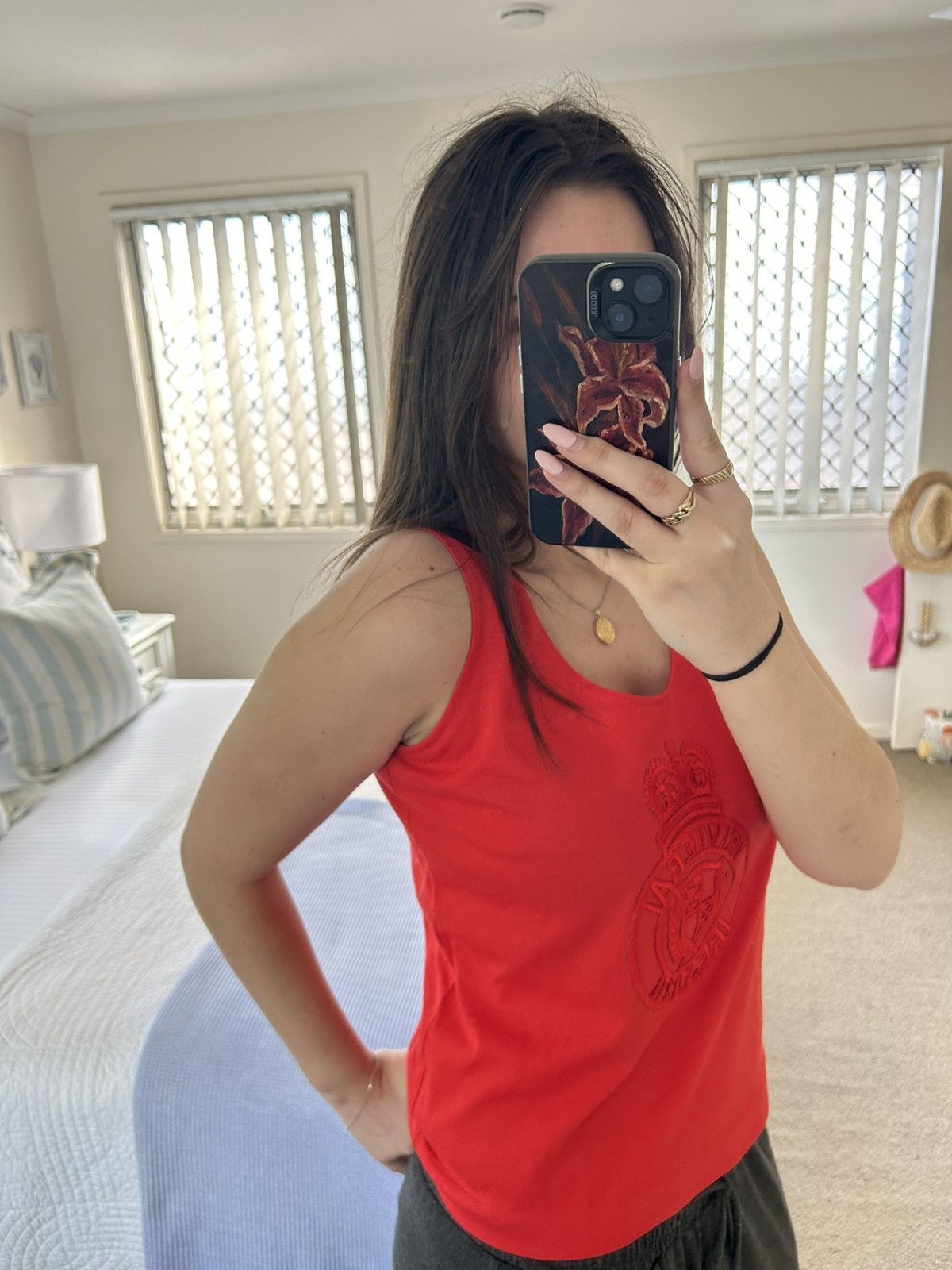Other Cliche Branded Vintage Red Singlet Size M / US 6-8 / IT 42-44 - 4 Thumbnail