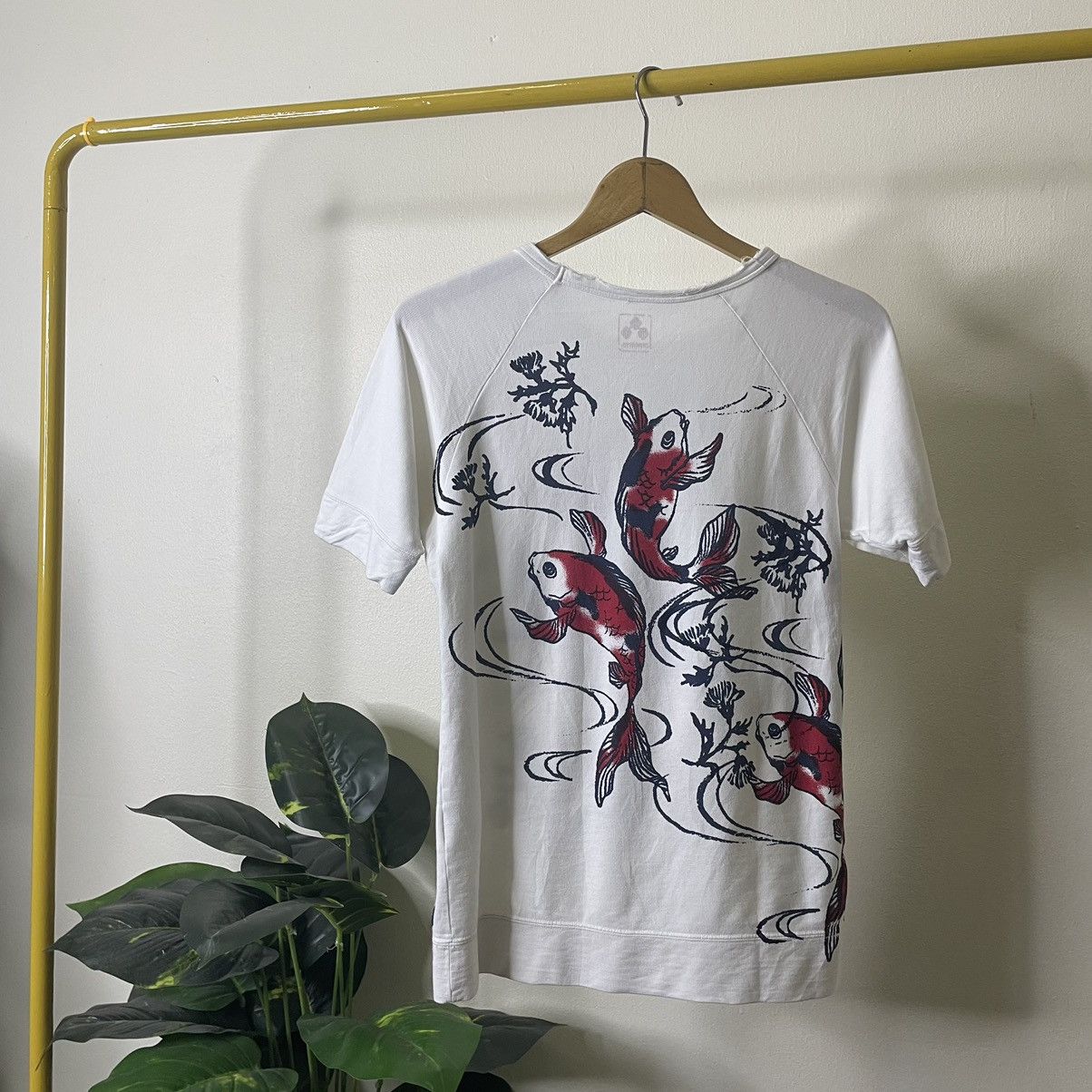 Ed Hardy × Japanese Brand Chikiriya Koi Fish AOP Japan Sukajan Motive Ed Hardy Style Size US S / EU 44-46 / 1 - 5 Thumbnail