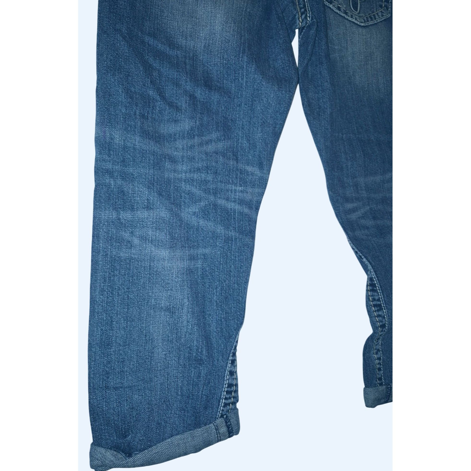 Rock Revival Rock Revival Distressed Relaxed Fit Jeans Size 10 Medium Was Size 32" / US 10 / IT 46 - 9 Thumbnail