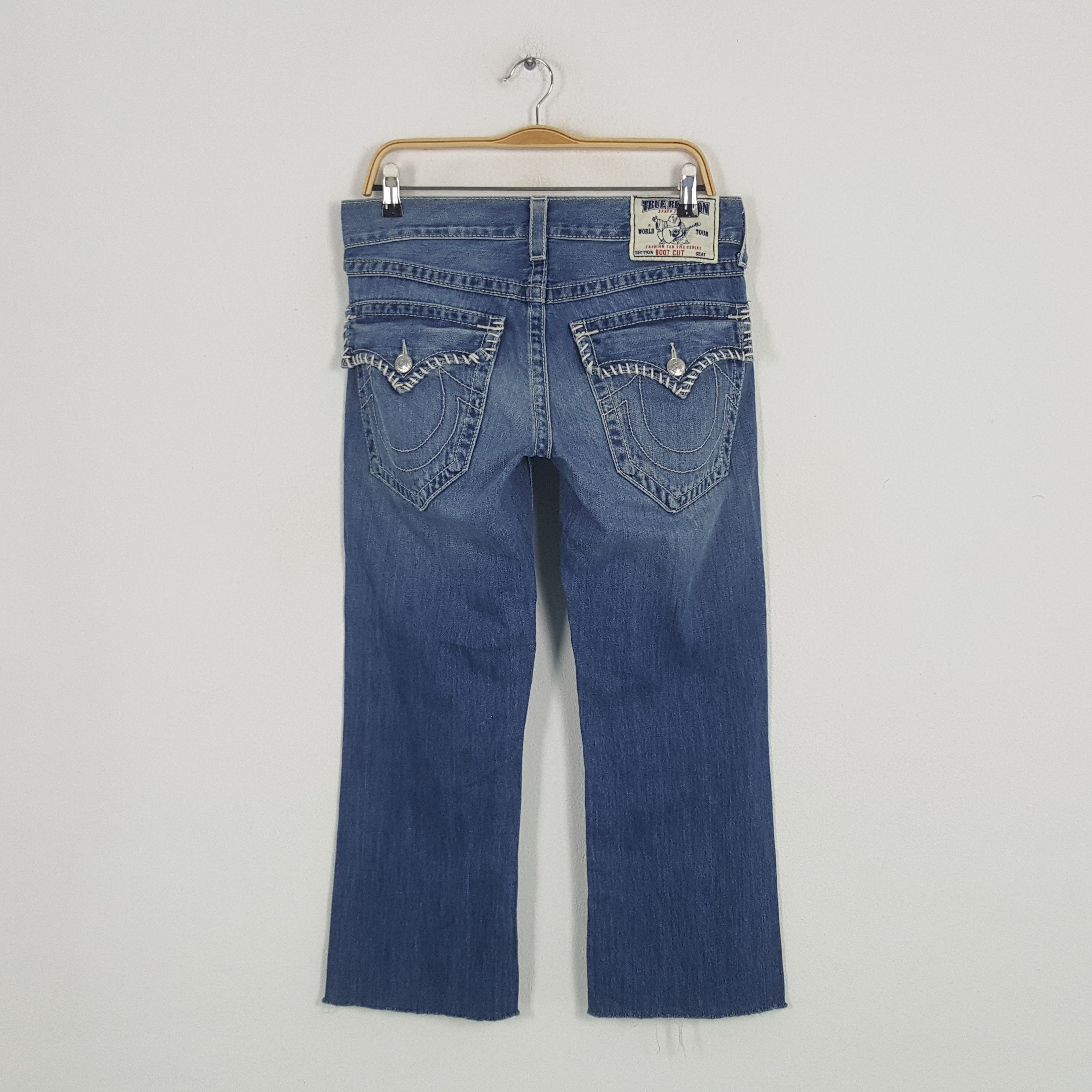 True Religion × Vintage Vintage True Religion American Brand Bootcut Denim Jeans Size 32" / US 10 / IT 46 - 4 Thumbnail