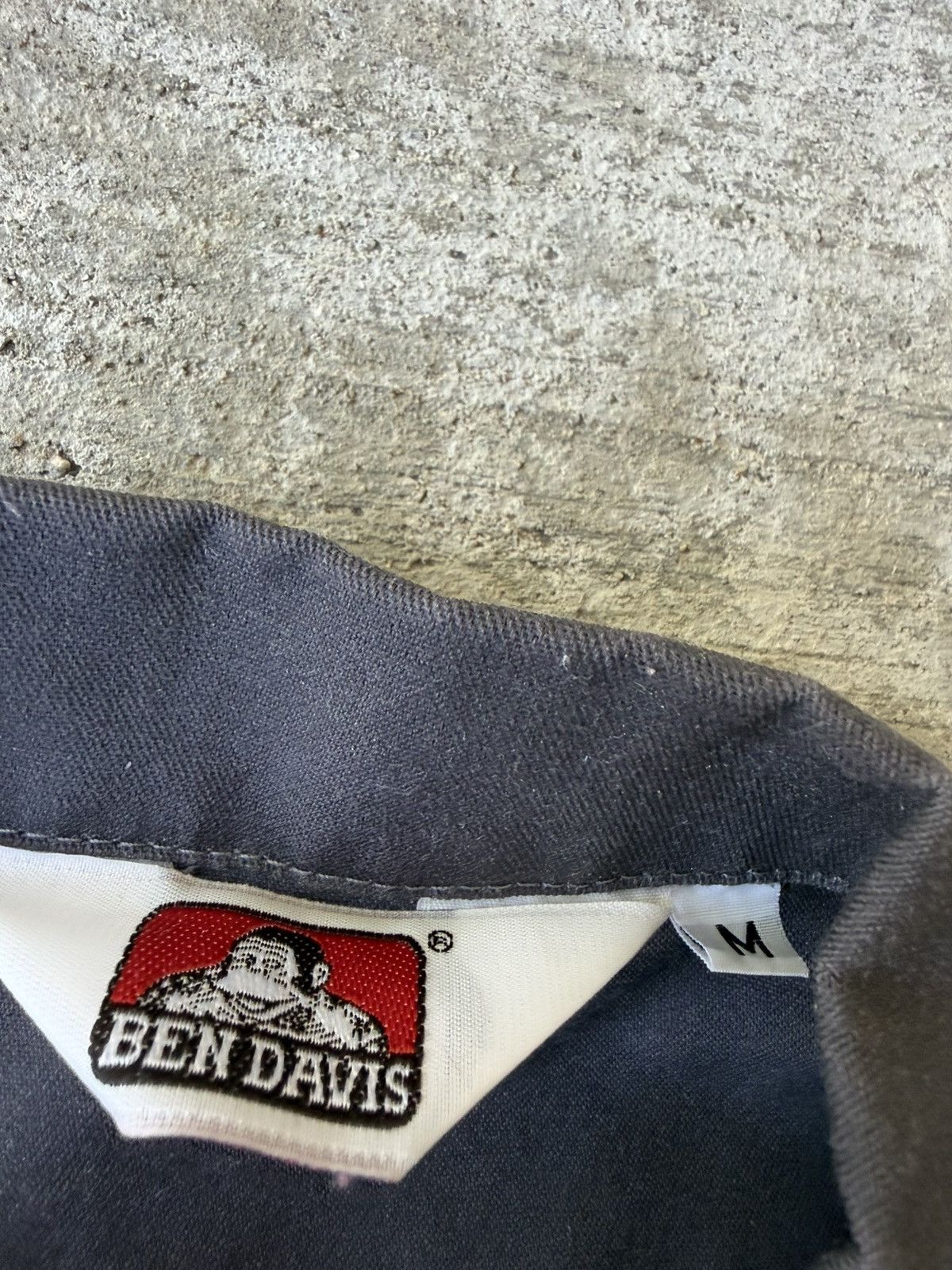 Ben Davis Ben Davis Workwear Quarter Zip Polo Short Sleeve Size US XL / EU 56 / 4 - 5 Thumbnail