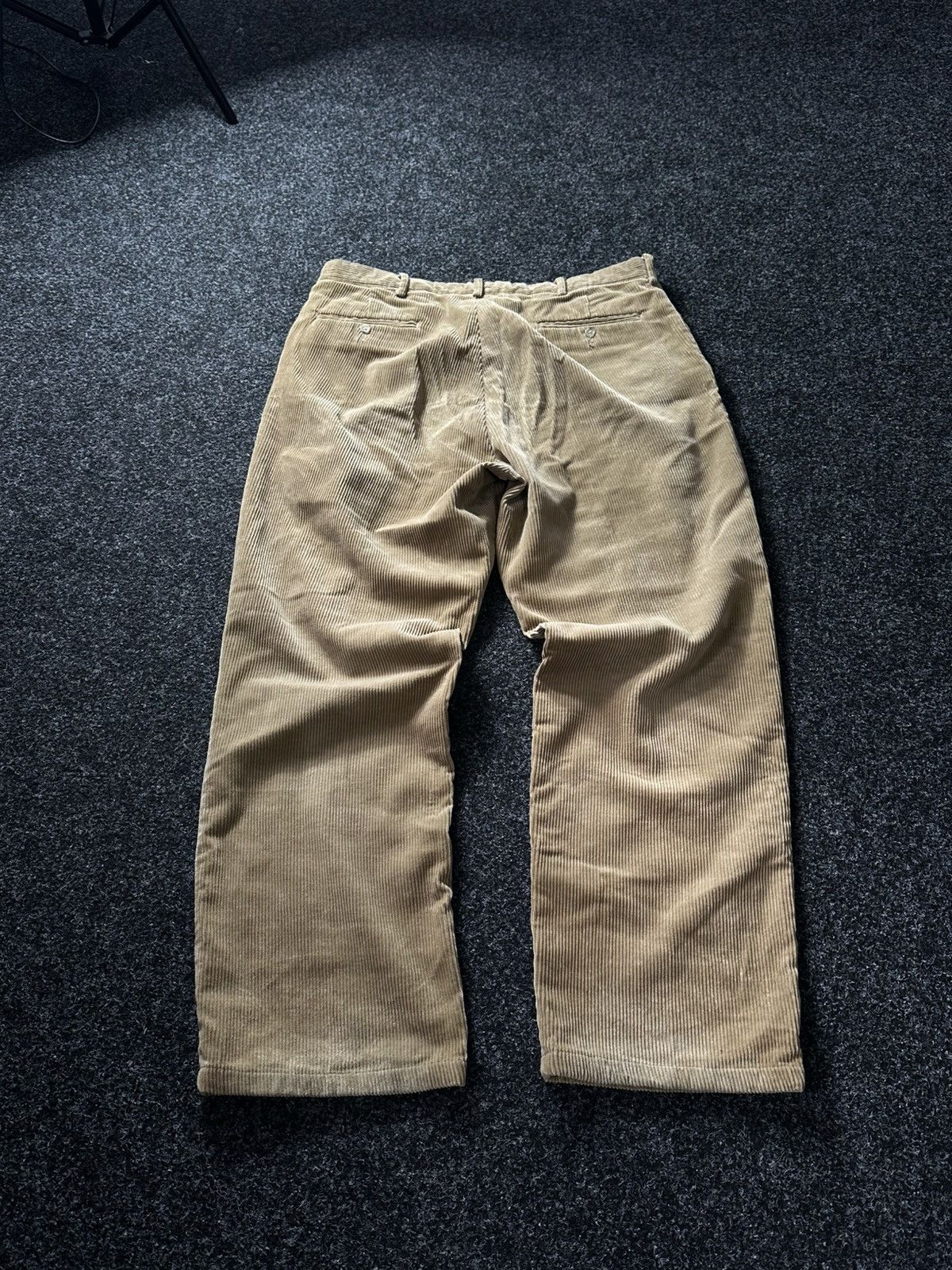 Polo Ralph Lauren × Vintage 🚨Vintage Velvet Corduroy Polo Ralph Lauren Baggy Pants Size US 36 / EU 52 - 10 Thumbnail