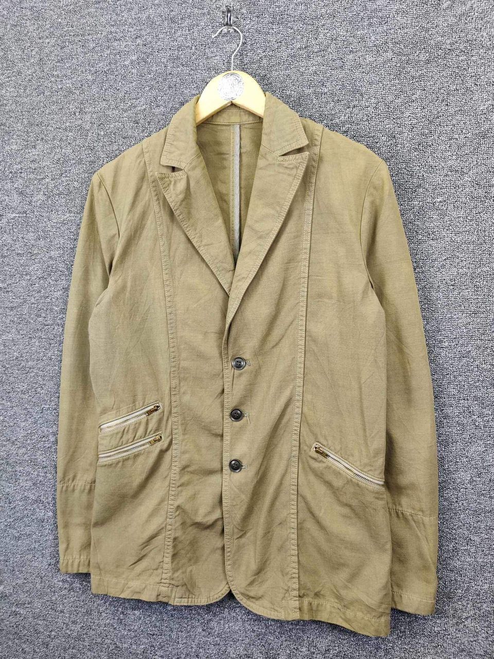 Morgan Homme Vintage Morgan Homme Single Button Coat Jacket Size US M / EU 48-50 / 2 - 2 Thumbnail