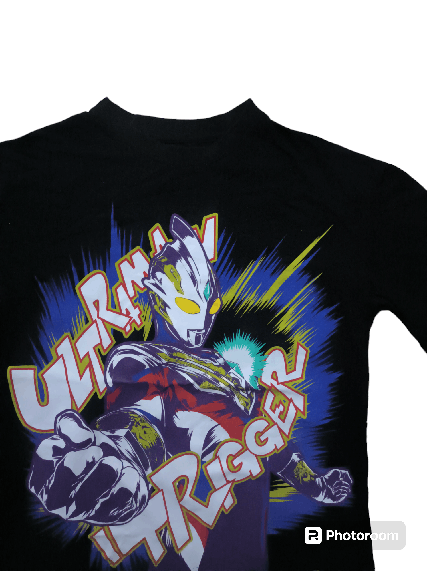 Anime × Cartoon Network × Japanese Brand VERY RARE Official Ultraman Trigger Big Print Size US XL / EU 56 / 4 - 2 Thumbnail