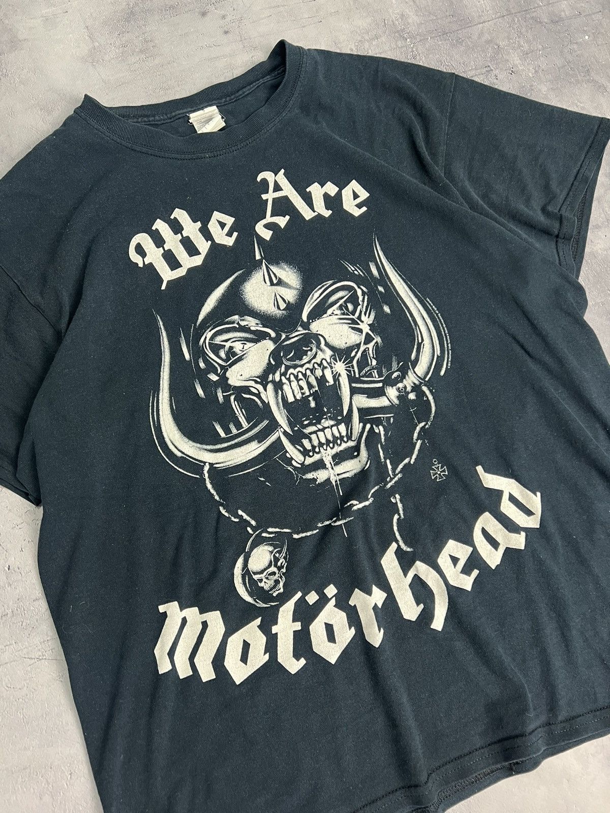 Band Tees × Gildan Vtg Motörhead Rock T Shirt Y2k Size US L / EU 52-54 / 3 - 2 Thumbnail
