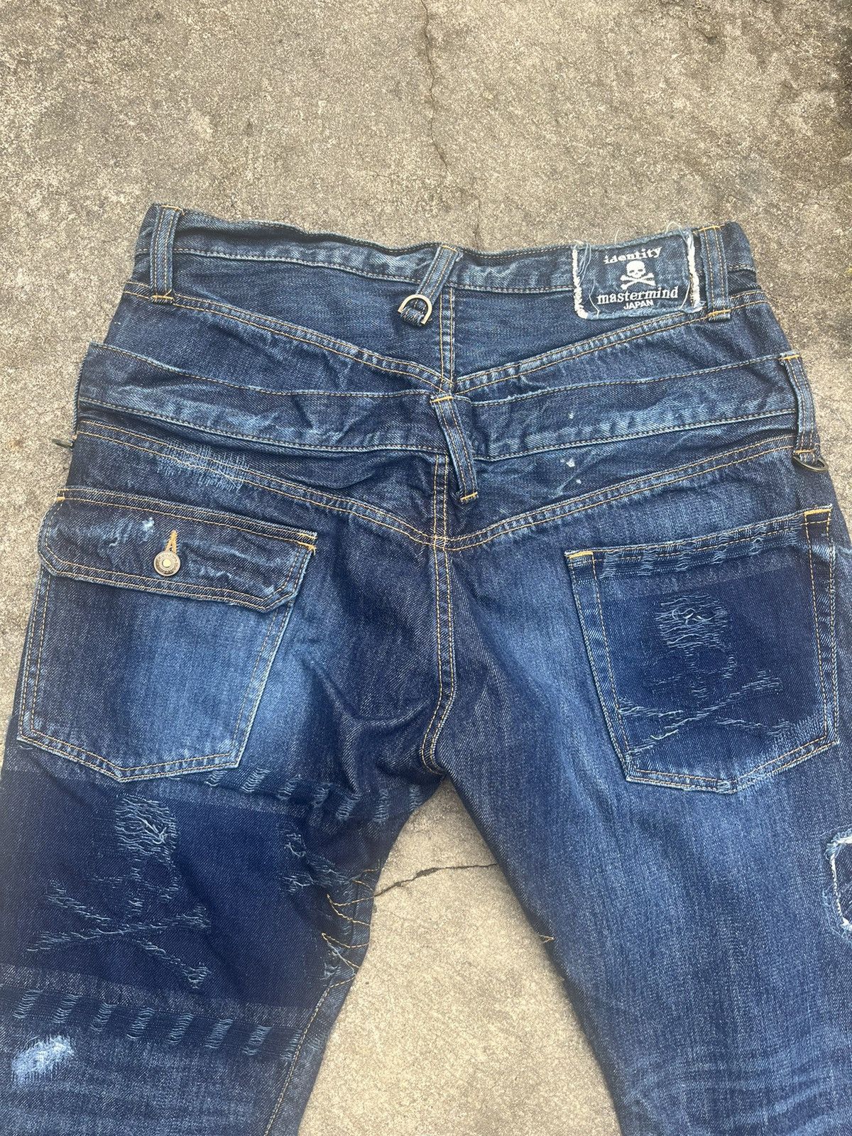 Mastermind Japan Mastermind jeans double waistband. Size US 32 / EU 48 - 3 Thumbnail