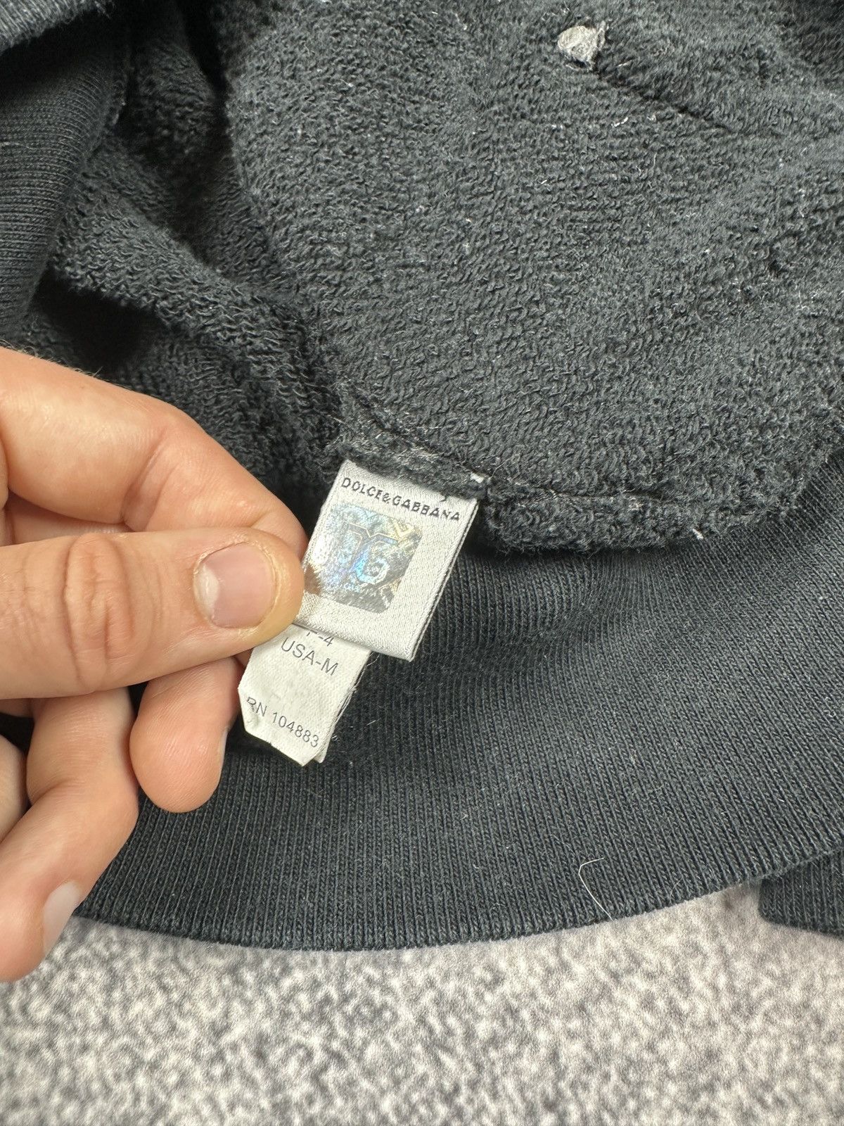 Dolce & Gabbana Y2K Vintage Dolce&Gabbana Zip Up Hodie Streetwear Opium L Size US L / EU 52-54 / 3 - 4 Thumbnail