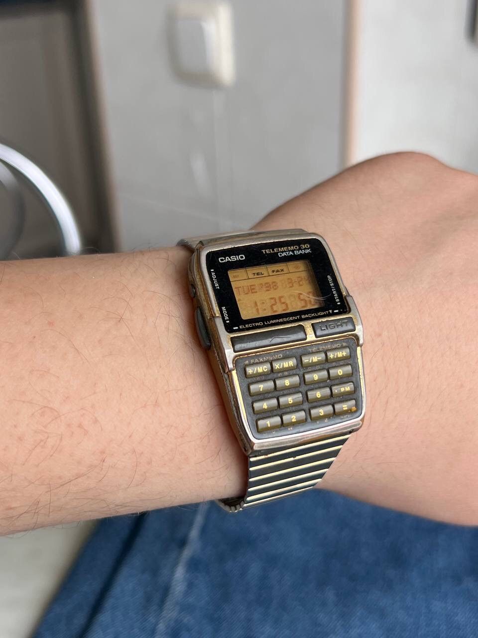 Casio × Japanese Brand RETRO CASIO DATABANK TELEMEMO 30 CALCULATOR SUPER RARE 90s Size ONE SIZE - 15 Thumbnail