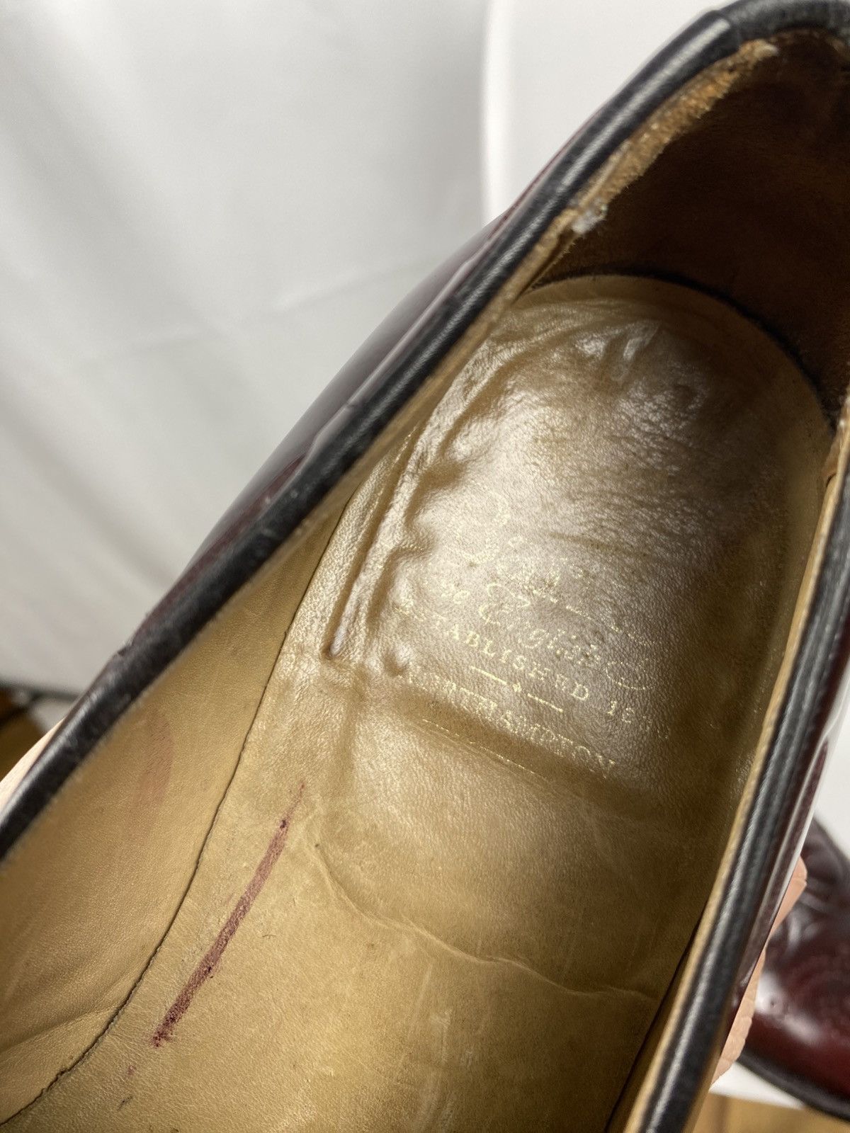 Barker Barker Patent Leather Fringed Loafers size EU8 US9 Size US 9 / EU 42 - 10 Thumbnail