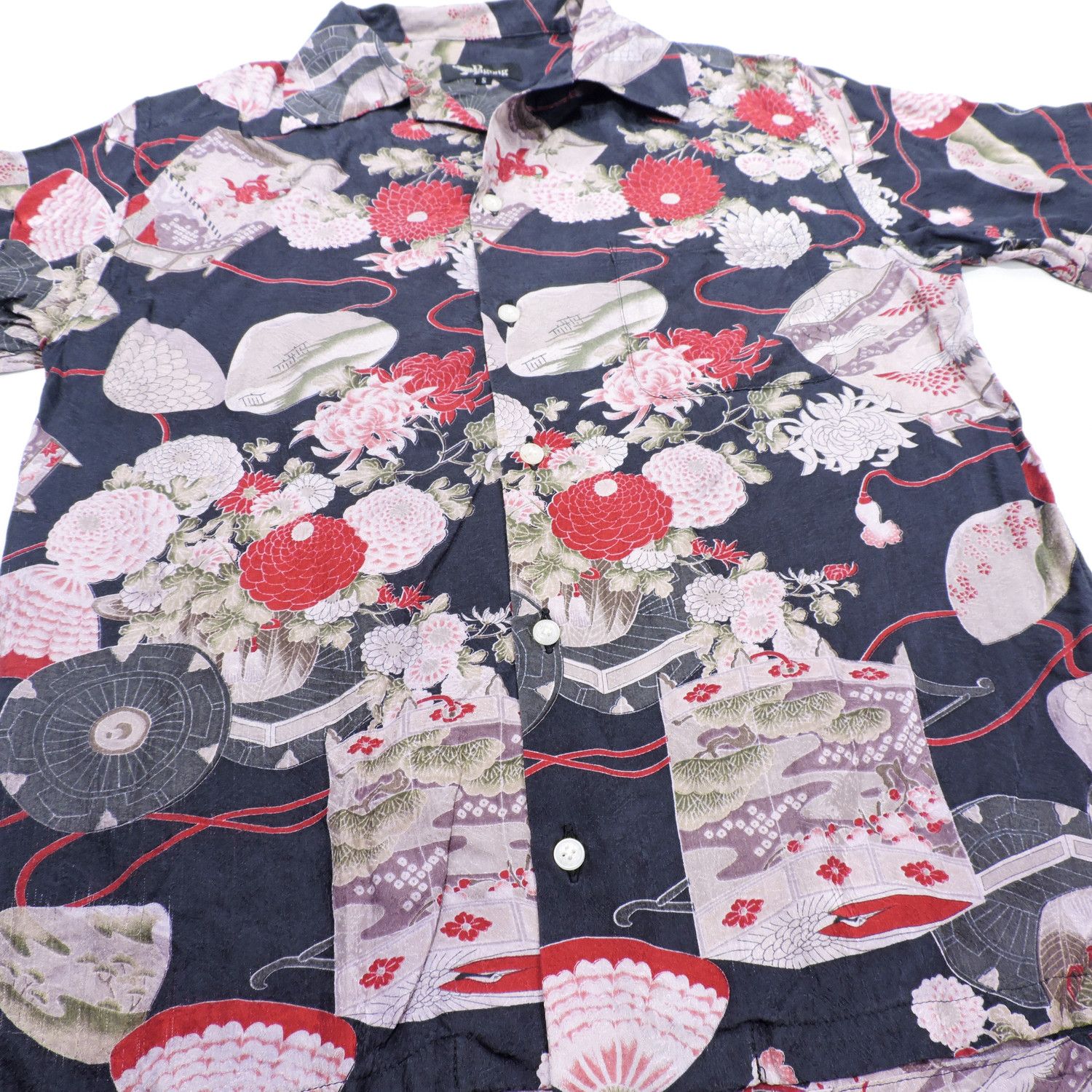 Japanese Brand PAGONG JAPAN ALOHA HAWAIIAN FLORAL PRINT SHIRT Size US S / EU 44-46 / 1 - 7 Thumbnail