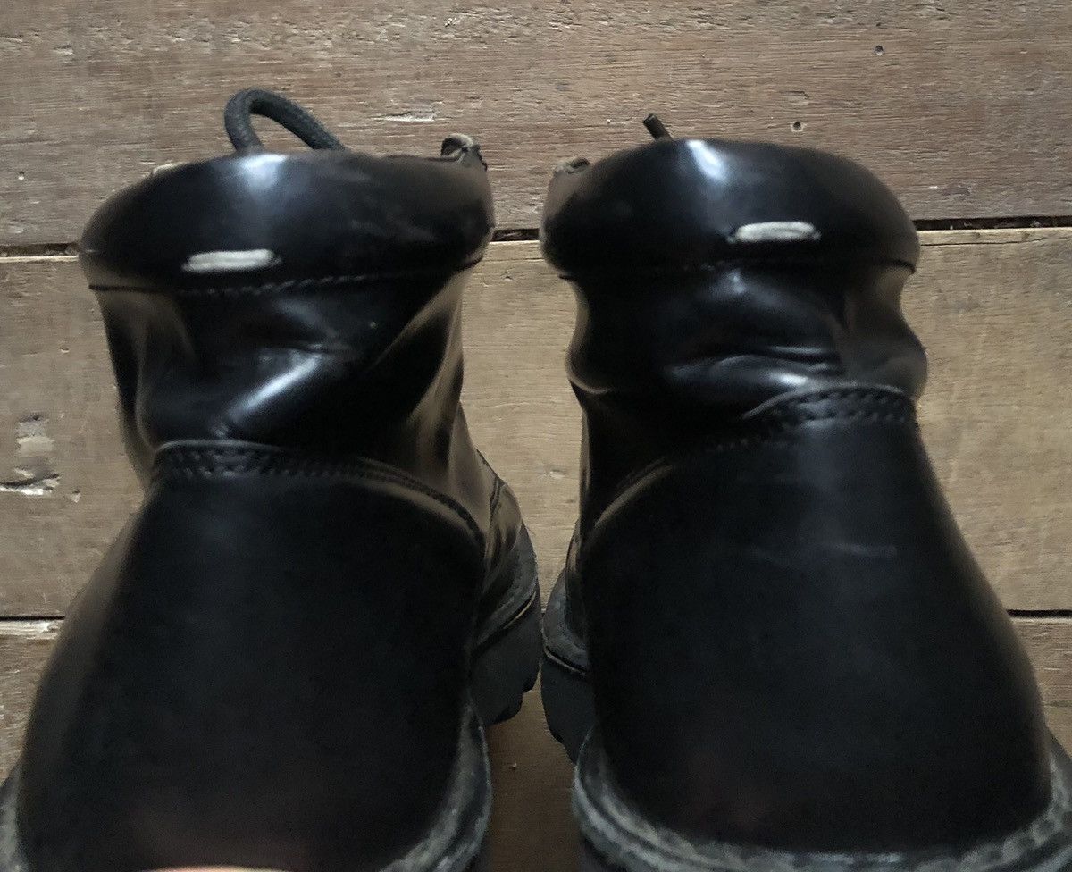 Maison Margiela Dope🔥 MM22 Line Mid Rise Leather Boot Laced Up Size US 10.5 / EU 43-44 - 3 Thumbnail