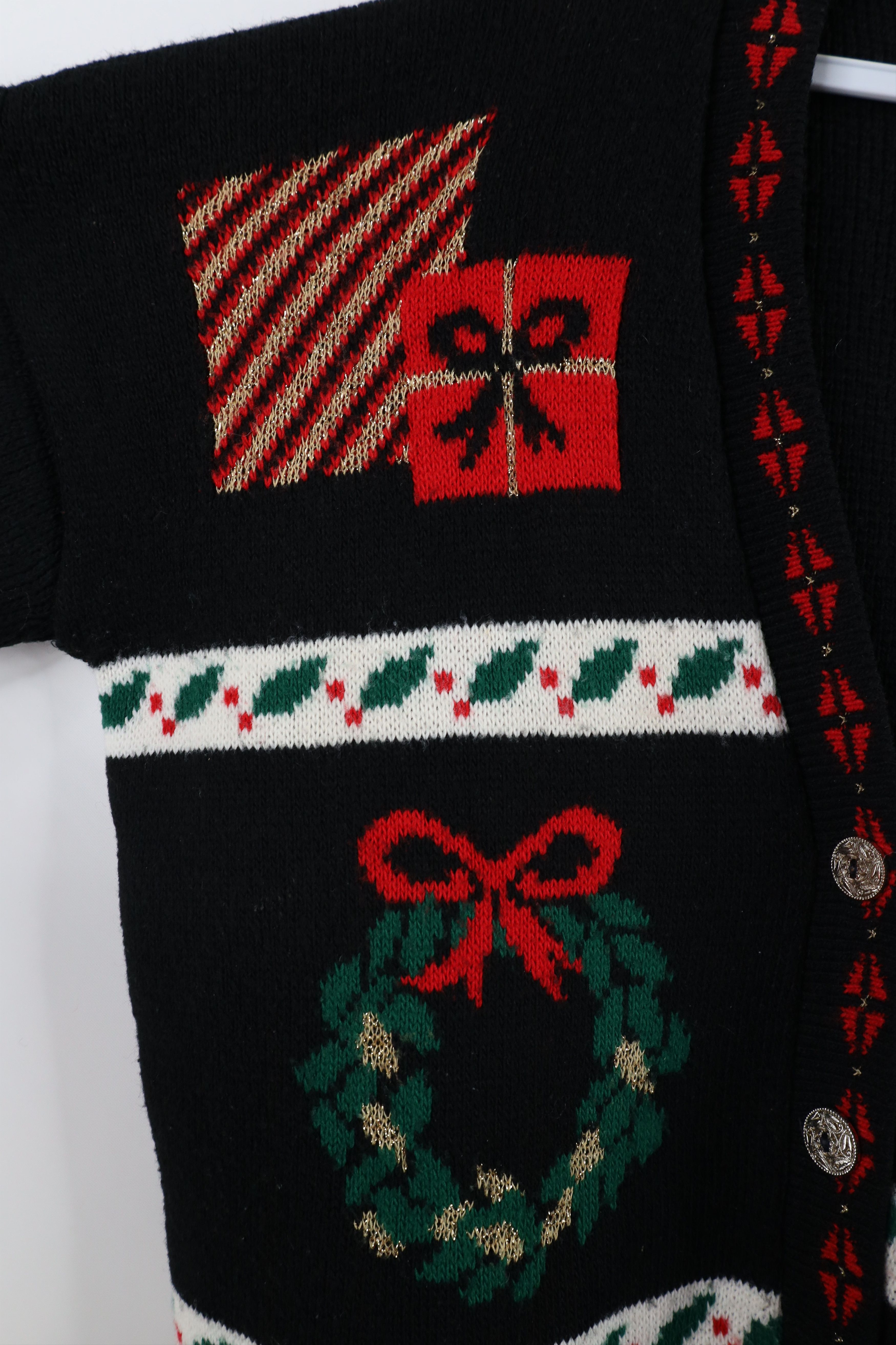Vintage Vintage 90s Streetwear Tree Bear Knit Cardigan Sweater USA Size XXL / US 16-18 / IT 52-54 - 6 Thumbnail