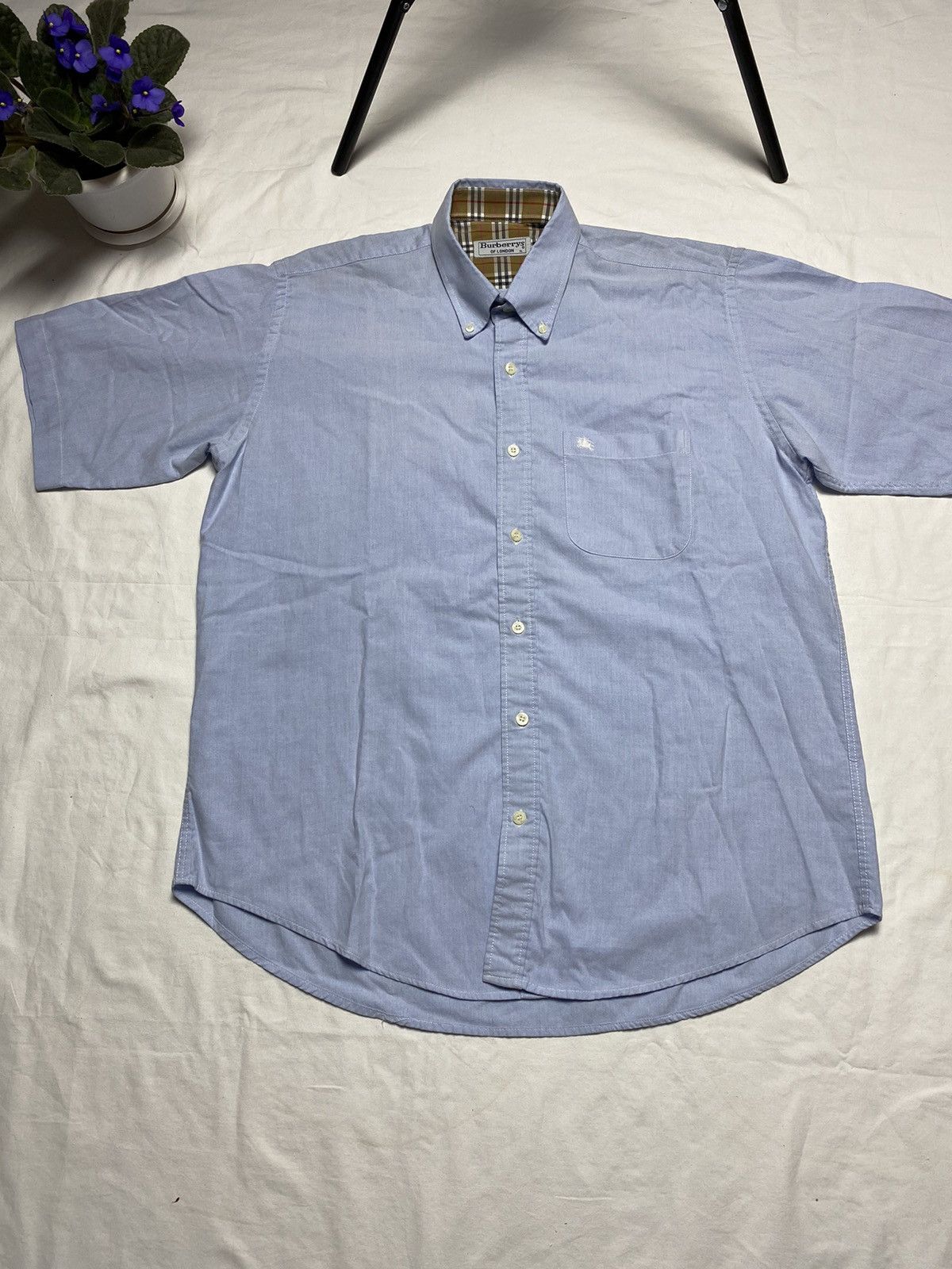 Burberry × Vintage Burberrys shirt vintage Size US XL / EU 56 / 4 - 1 Thumbnail