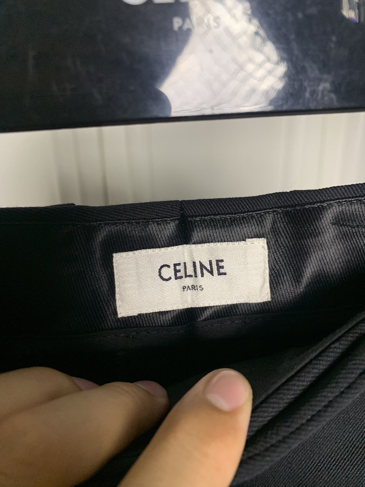 Celine Celine 2024FW Diagonal Wool Mod pants Size US 30 / EU 46 - 4 Thumbnail