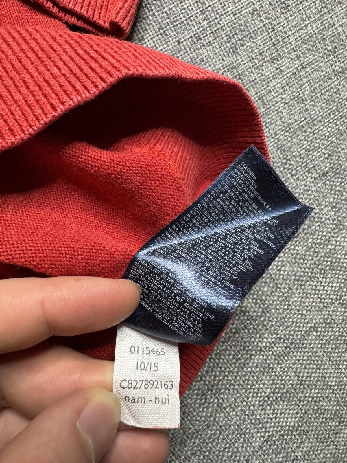 Tommy Hilfiger Tommy Hilfiger sweater red L Size US L / EU 52-54 / 3 - 13 Thumbnail