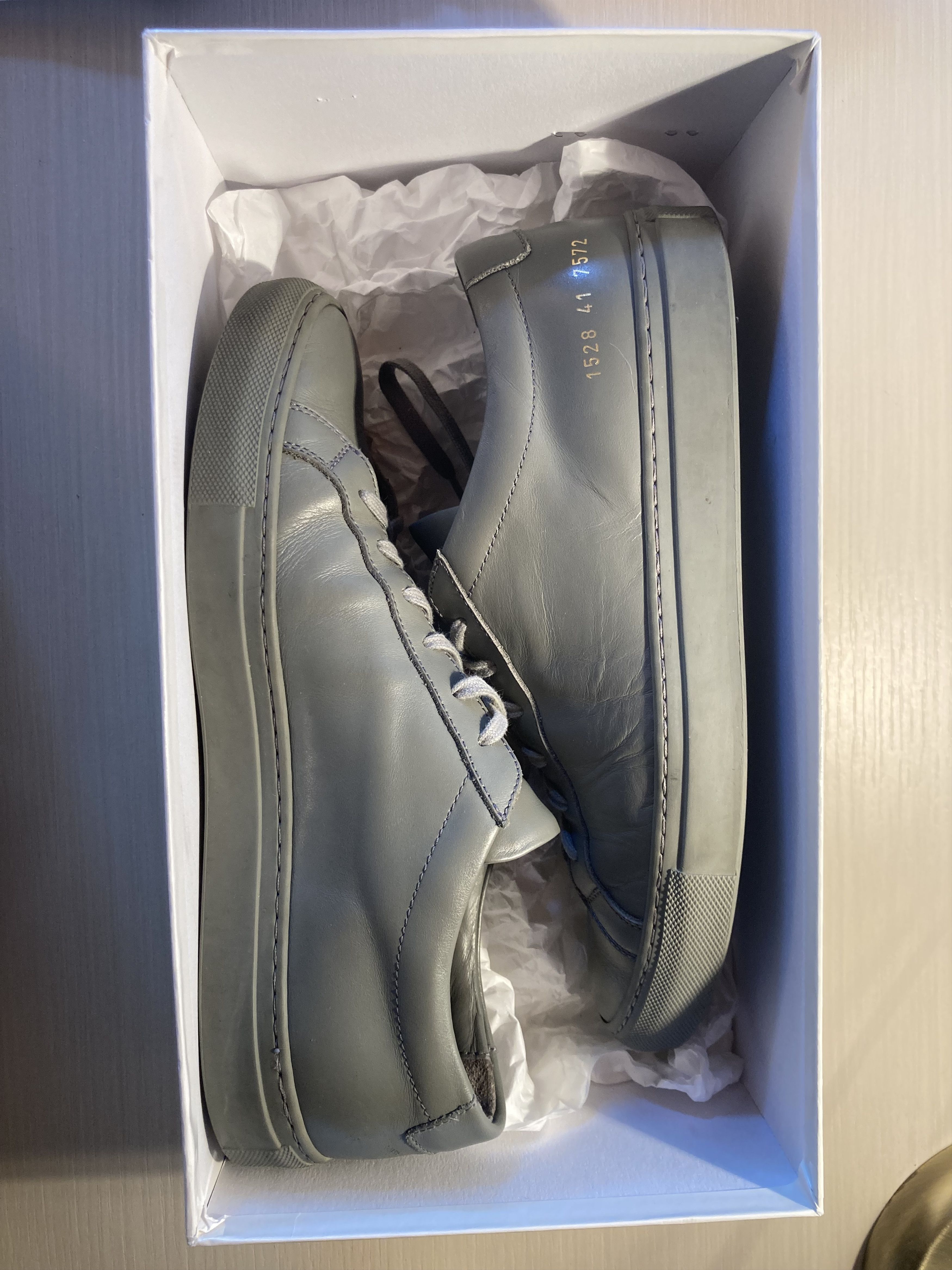 Common Projects COMMON PROJECTS Achilles Low in cobalt grey size EU 41 Size US 8 / EU 41 - 3 Thumbnail