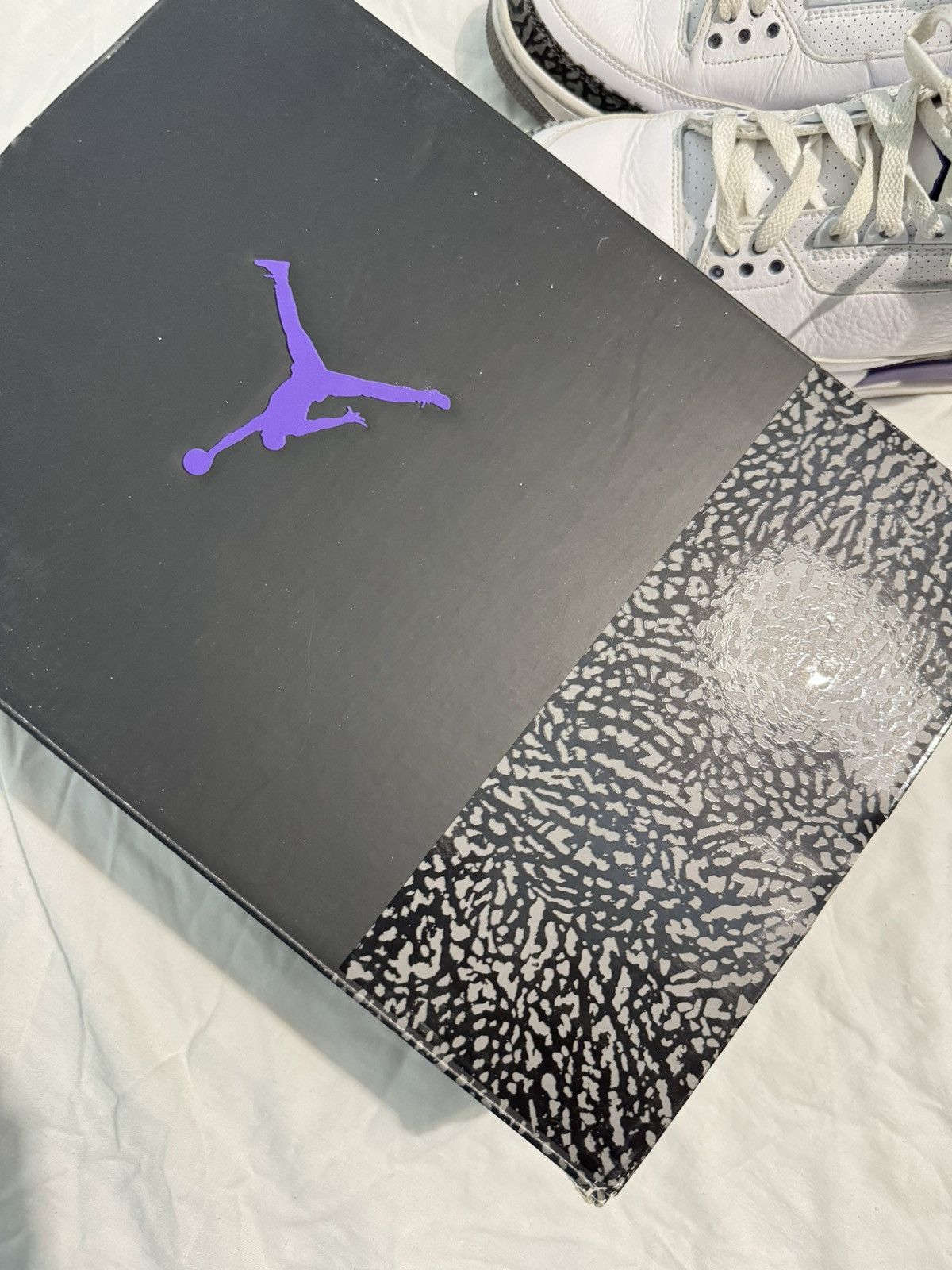 Jordan Brand × Nike Air Jordan 3 nike retro dark iris Size US 10 / EU 43 - 3 Thumbnail