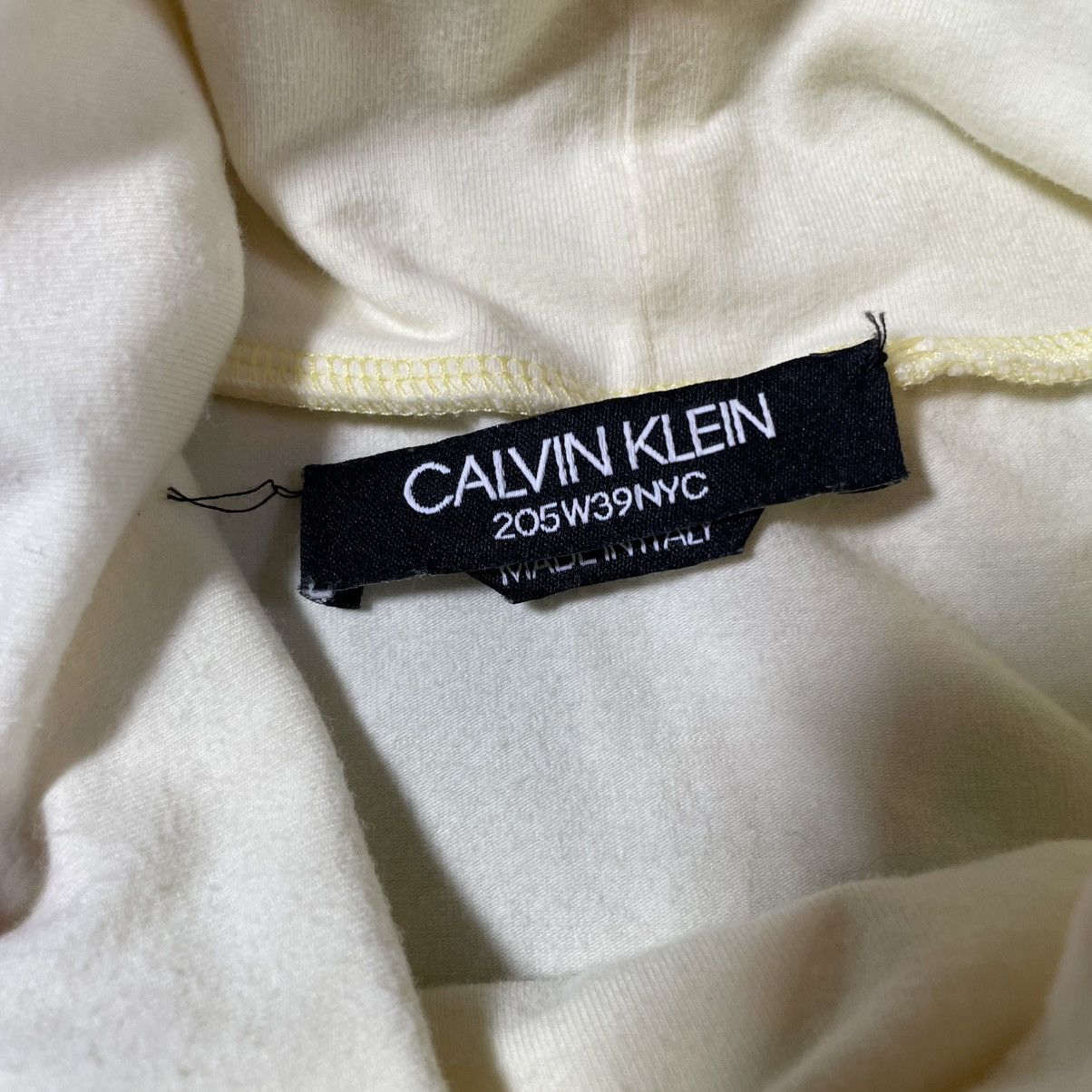 Calvin Klein 205W39NYC Calvin Klein 205W39NYC Yellow Turtleneck Longsleeve RAF Size US L / EU 52-54 / 3 - 3 Thumbnail