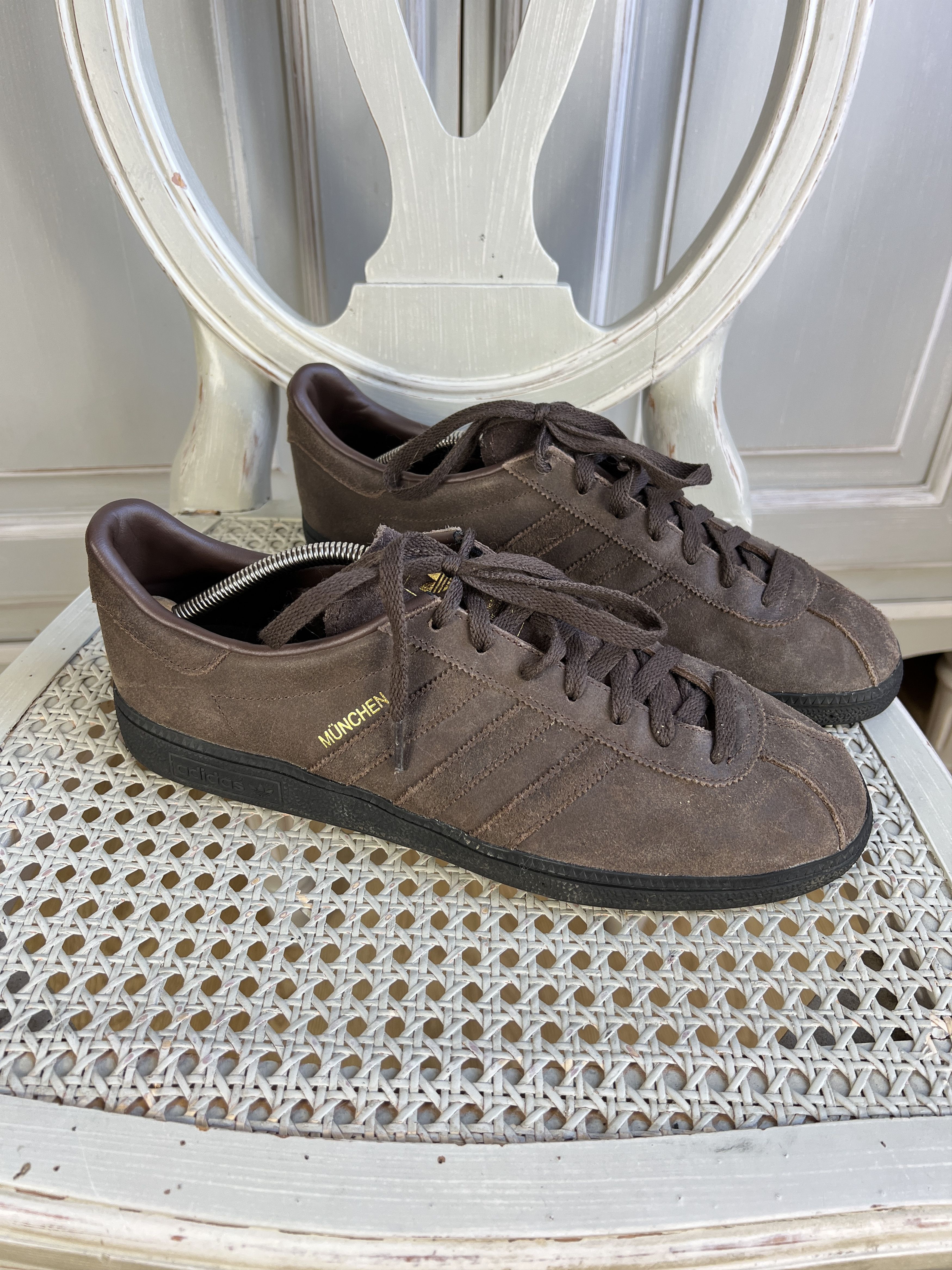 Adidas ADIDAS MUNCHEN LEATHER SHOES Size US 11.5 / EU 44-45 - 3 Thumbnail