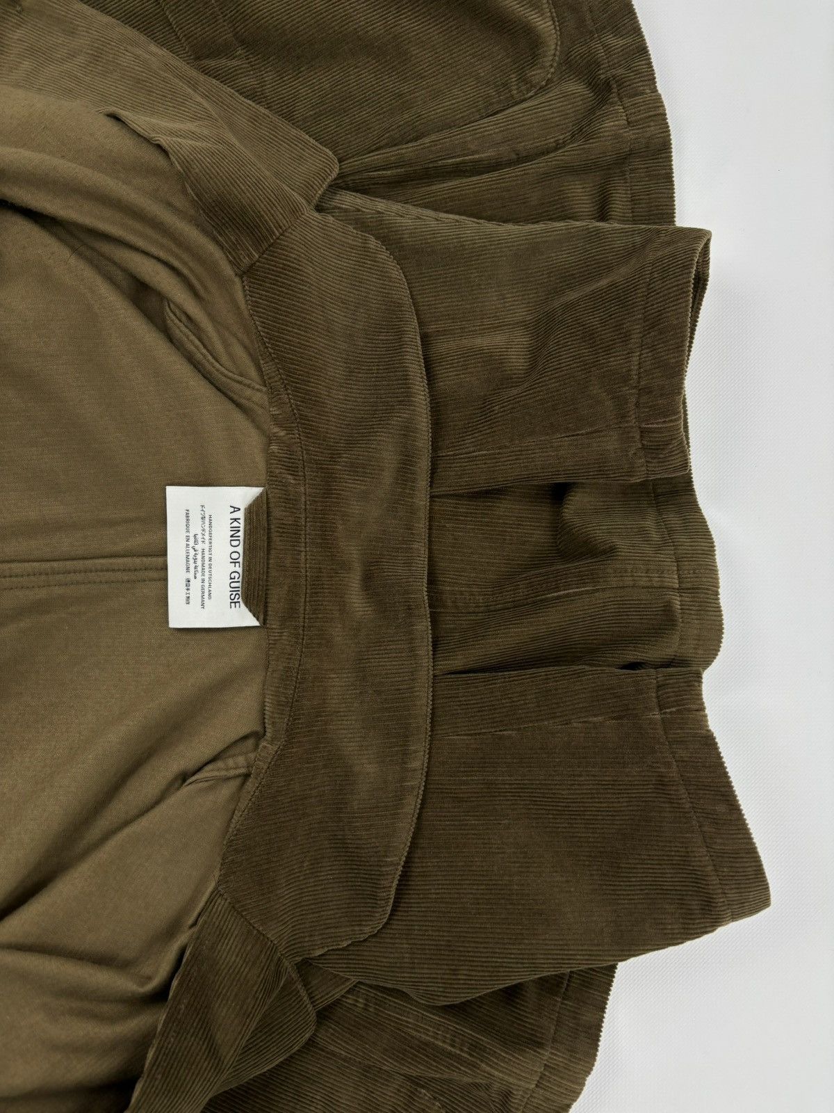 A Kind Of Guise Сorduroy Buttons 3-Pocket Jetmir Jacket Sport Coat Blazer Bomber S-M Size US M / EU 48-50 / 2 - 21 Thumbnail