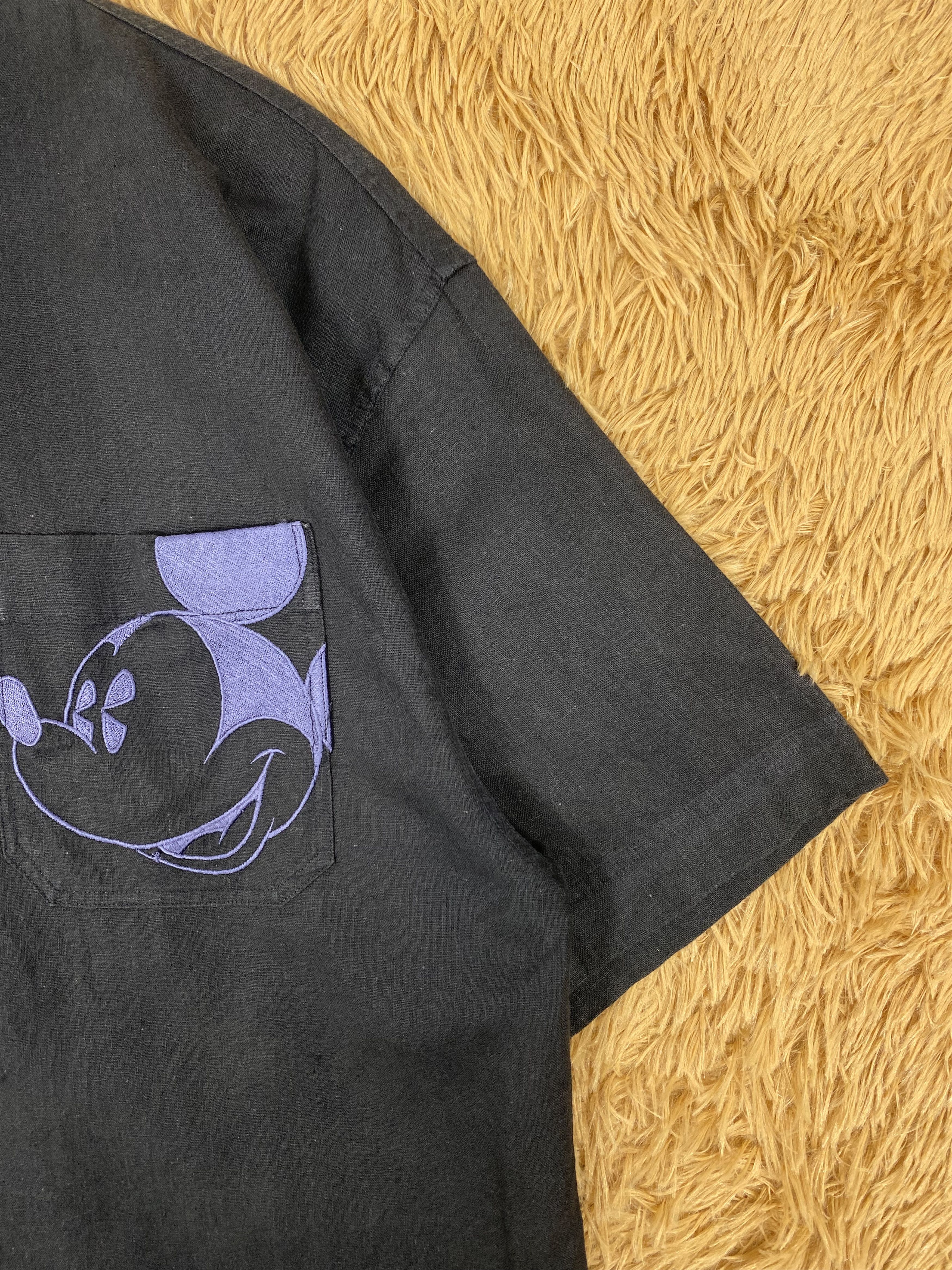 Disney × Mickey Mouse × Vintage Vintage Disney X Mickey Mouse Button Shirts Size US L / EU 52-54 / 3 - 3 Thumbnail