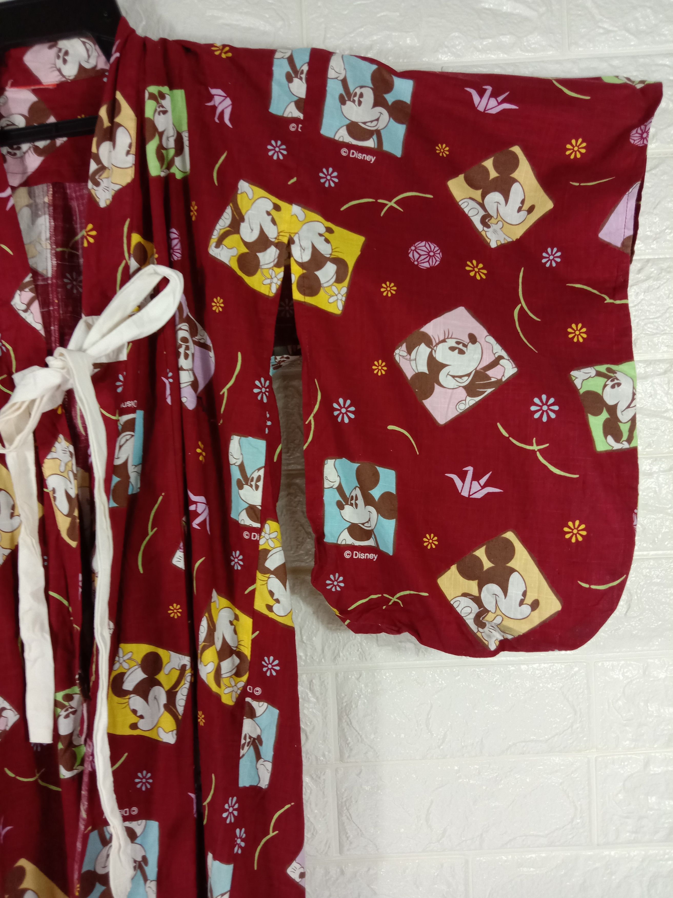 Disney Vintage Tokyo Disney Mickey Mouse Full Printed Kimono Size S / US 4 / IT 40 - 3 Thumbnail
