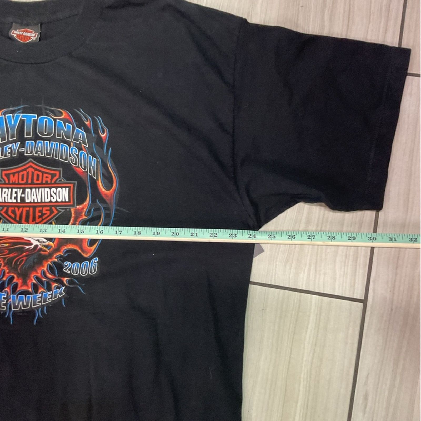 Harley Davidson Harley Davidson 2006 Black Daytona Beach FL T-Shirt Size US XXL / EU 58 / 5 - 6 Thumbnail