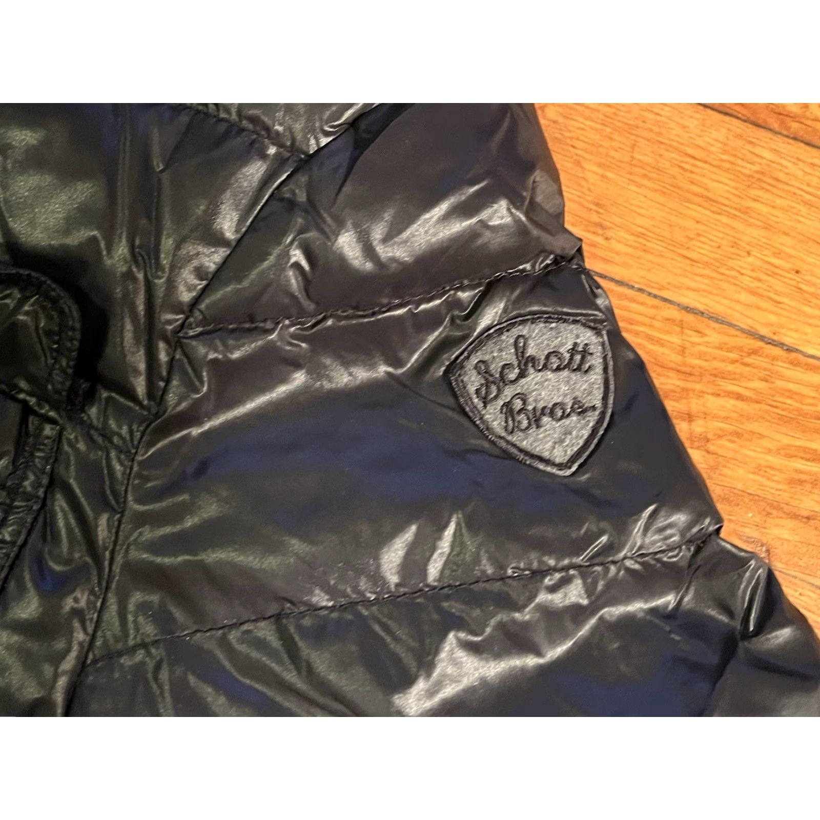 Schott VINTAGE SCHOTT Down by Schott Puffer Jacket Women’s L Black Jacket Men’s? Size L / US 10 / IT 46 - 5 Thumbnail