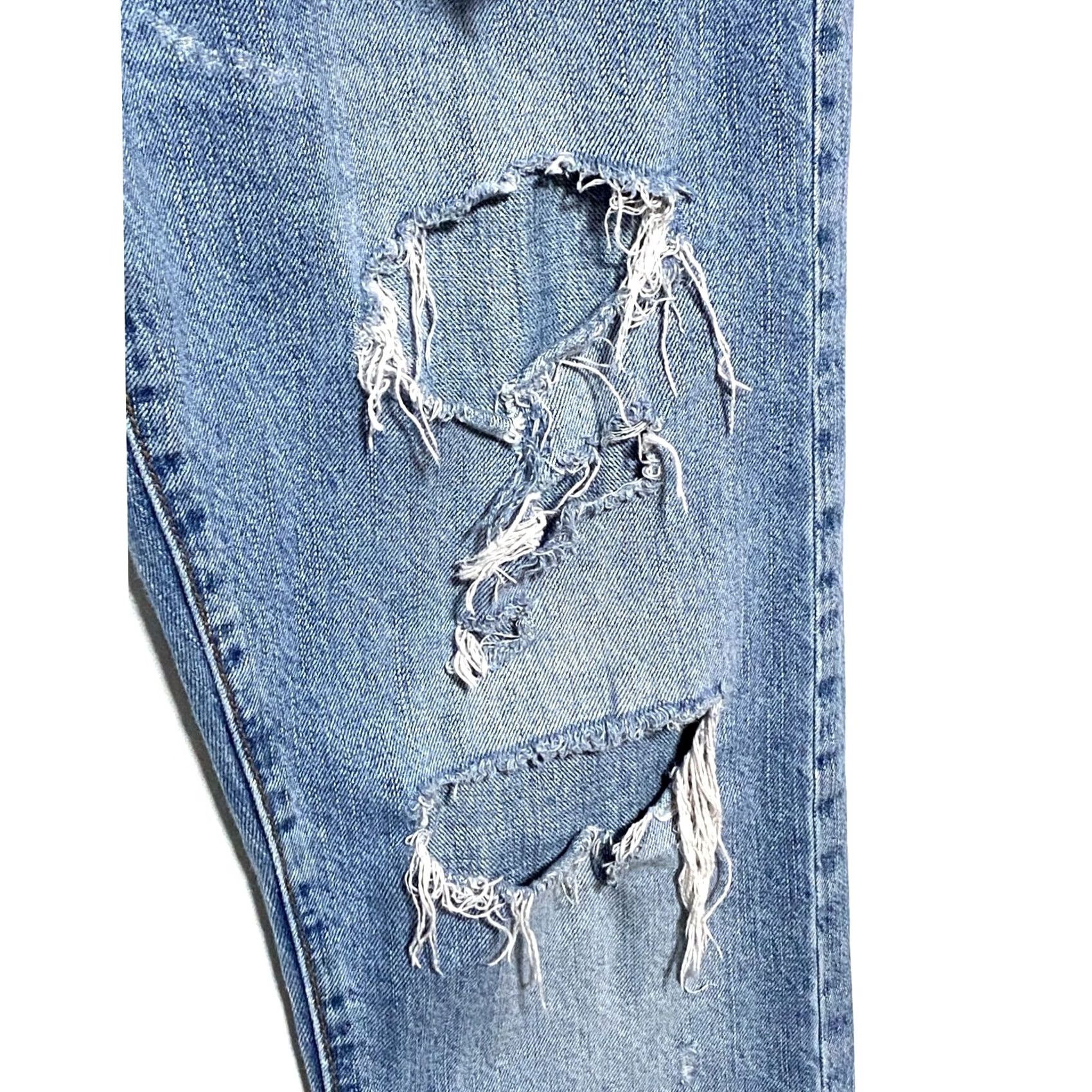 American Eagle Outfitters American Eagle Slim Fit Jeans Mens 31x31 Distressed Grunge Denim 5-Pocket Rocker Punk Casual Slim Distressed Grunge Jeans Mens Regular 31-31 Blue Size US 29 - 5 Thumbnail