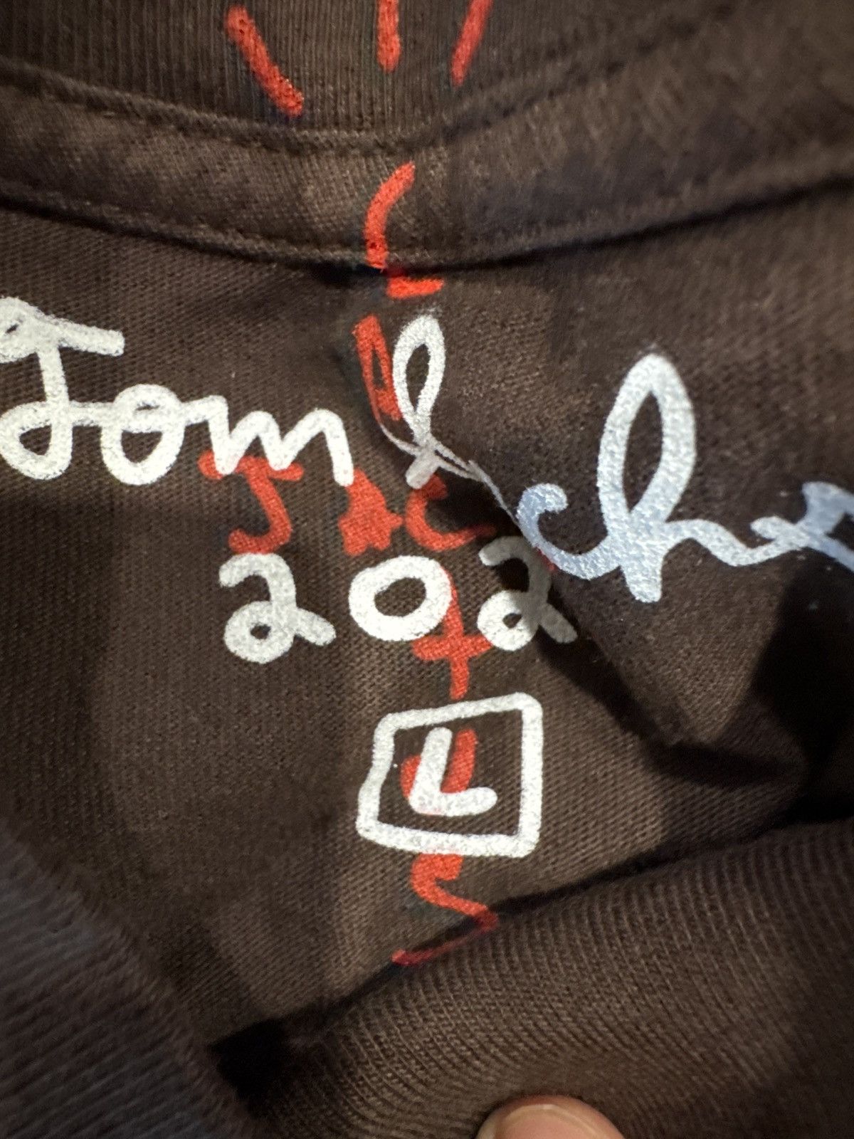 Tom Sachs × Travis Scott NEW Travis Scott x Tom Sachs ComplexCon Vegas Brown Tee Size US L / EU 52-54 / 3 - 3 Thumbnail