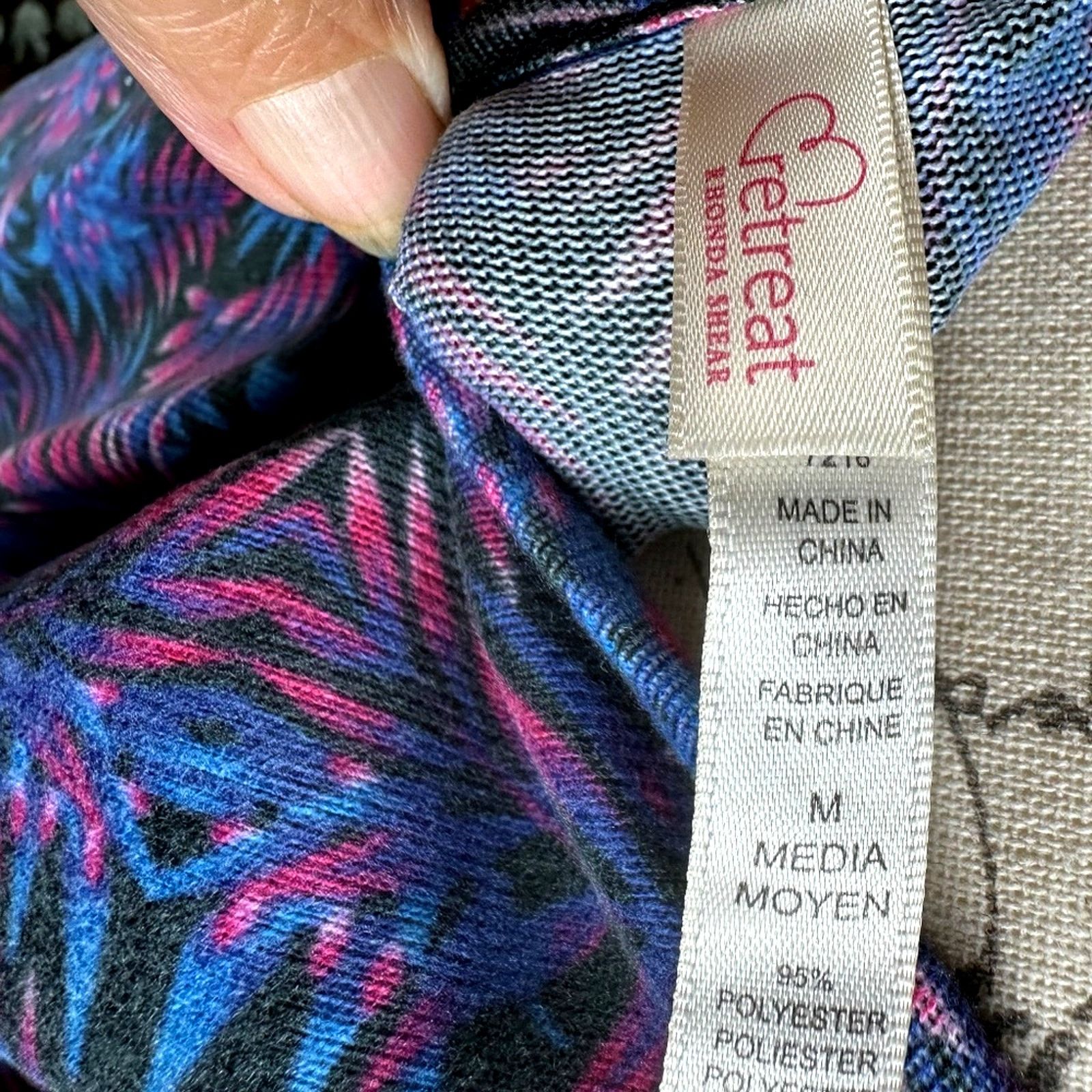 Other Retreat Rhonda Shear Drawstring Tunic Fireworks M Size M / US 6-8 / IT 42-44 - 14 Thumbnail