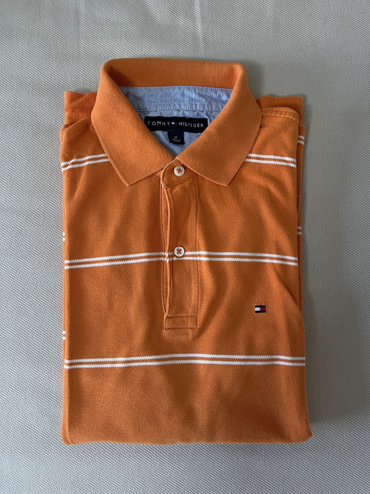 Tommy Hilfiger Tommy Hilfiger Vintage Polo with Stripes Size US M / EU 48-50 / 2 - 7 Thumbnail